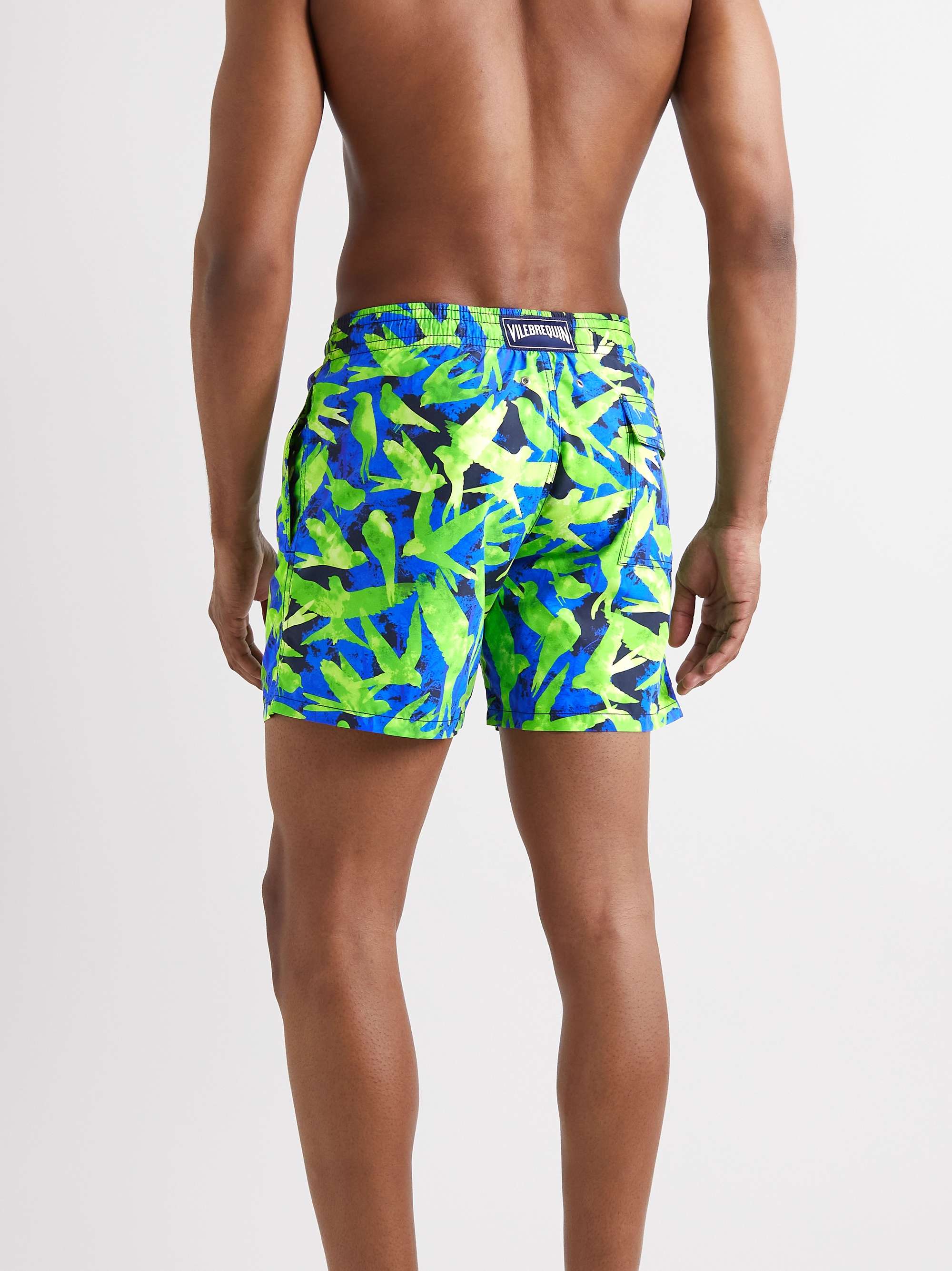 VILEBREQUIN Moorea Printed Mid-Length Recycled Swim Shorts