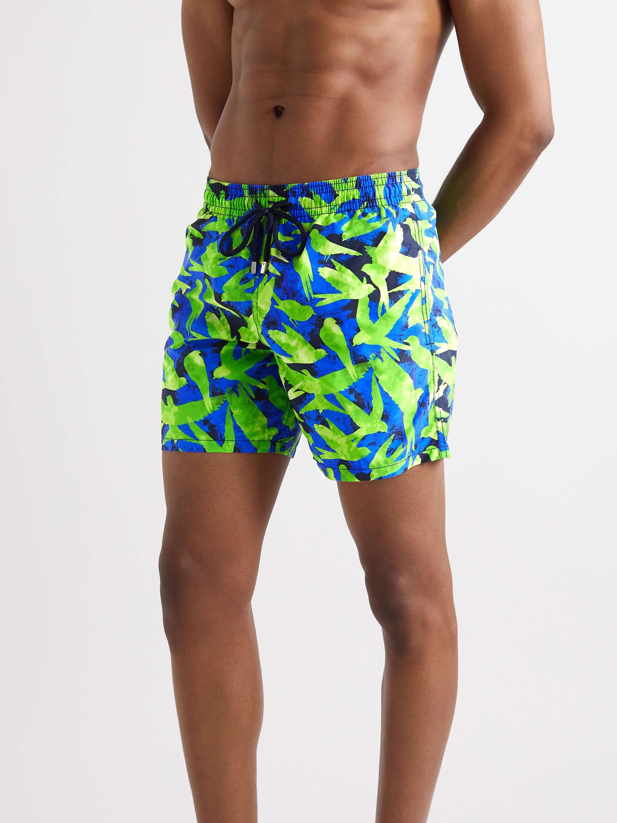 VILEBREQUIN Moorea Printed Mid-Length Recycled Swim Shorts
