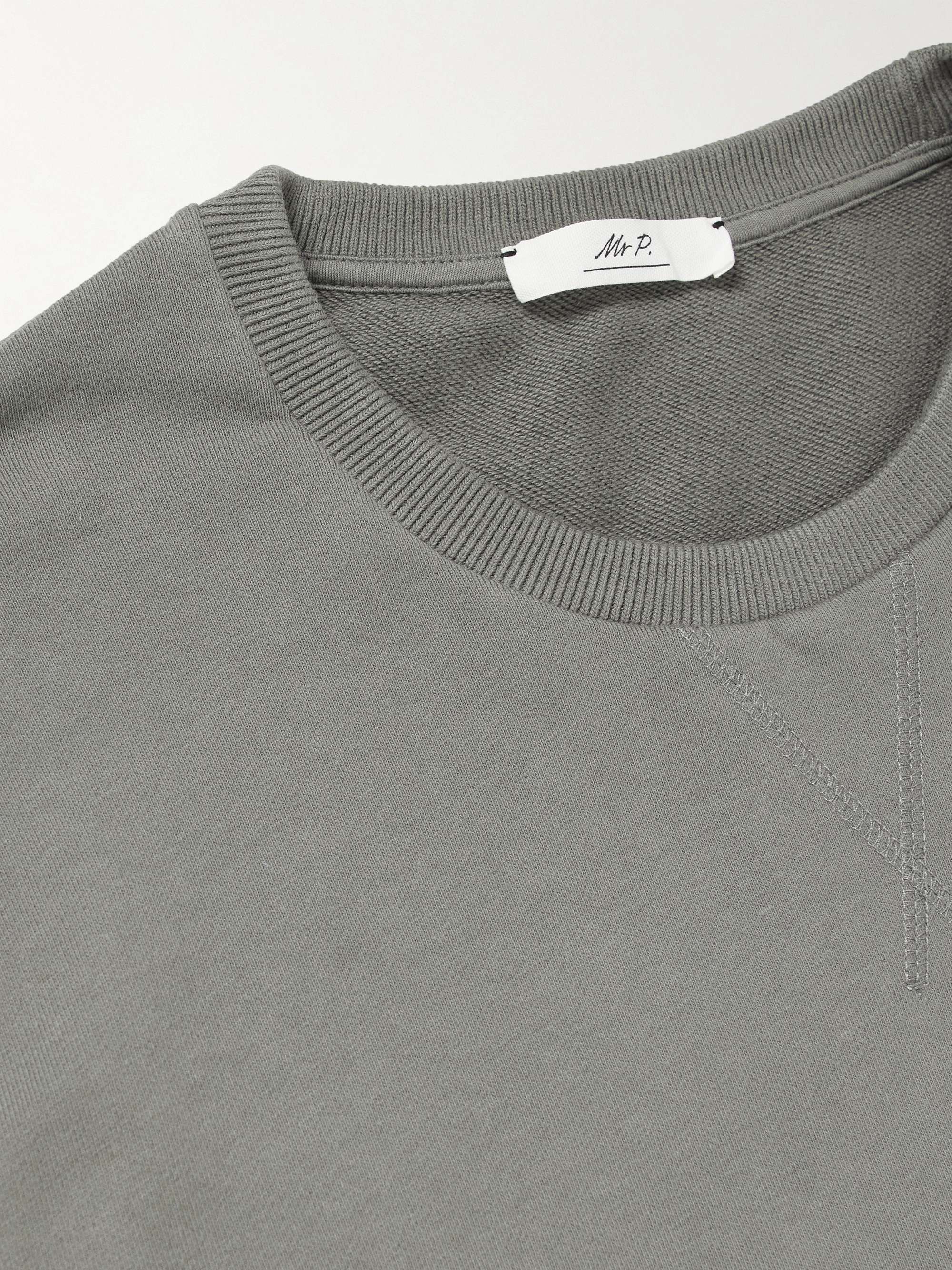 MR P. Organic Cotton-Jersey Sweatshirt