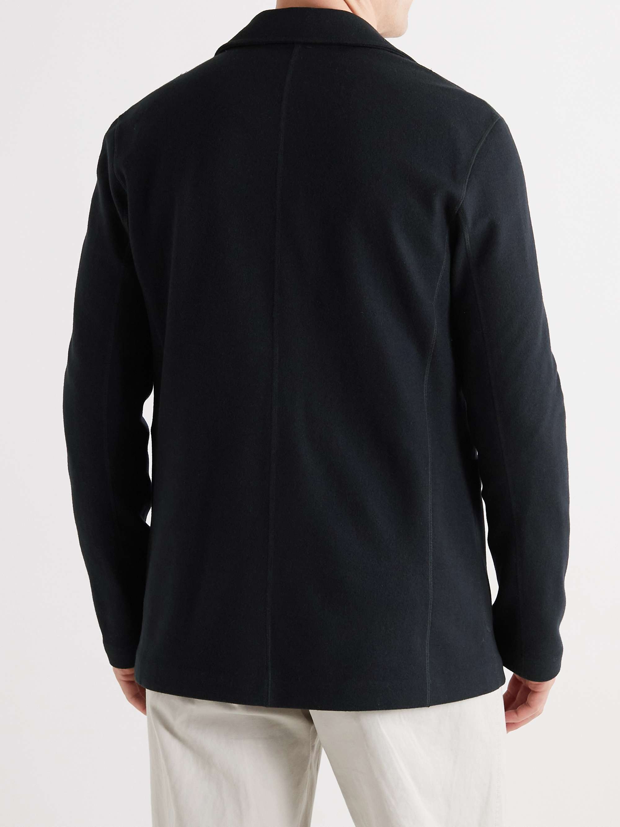 MR P. Virgin Wool-Blend Jersey Blazer