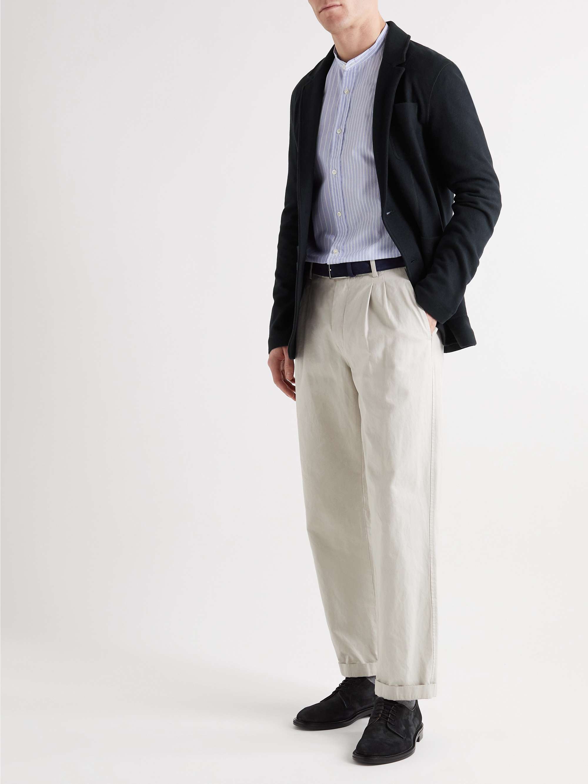 MR P. Virgin Wool-Blend Jersey Blazer