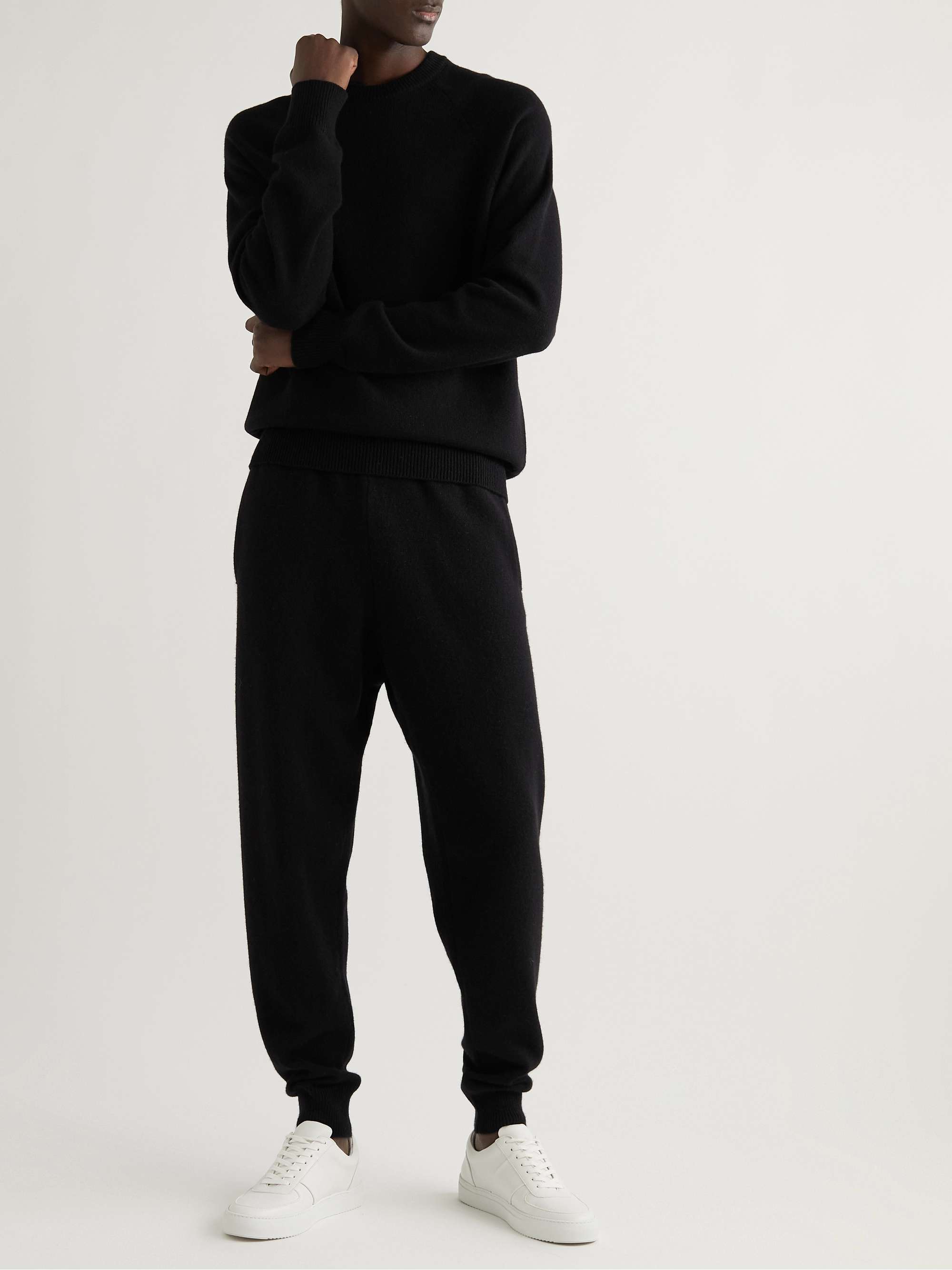 Relaxed Fit Sweatpants - Black - Men