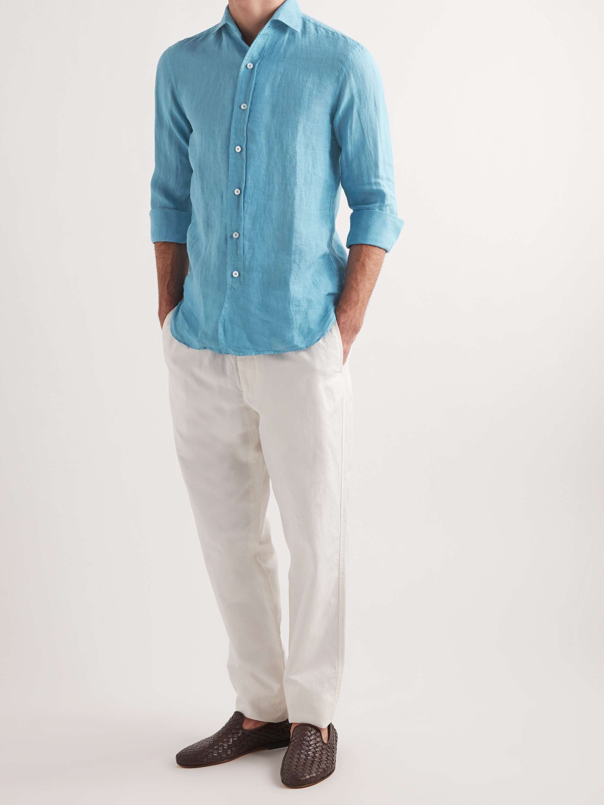 DOPPIAA Aanacapri Linen Shirt