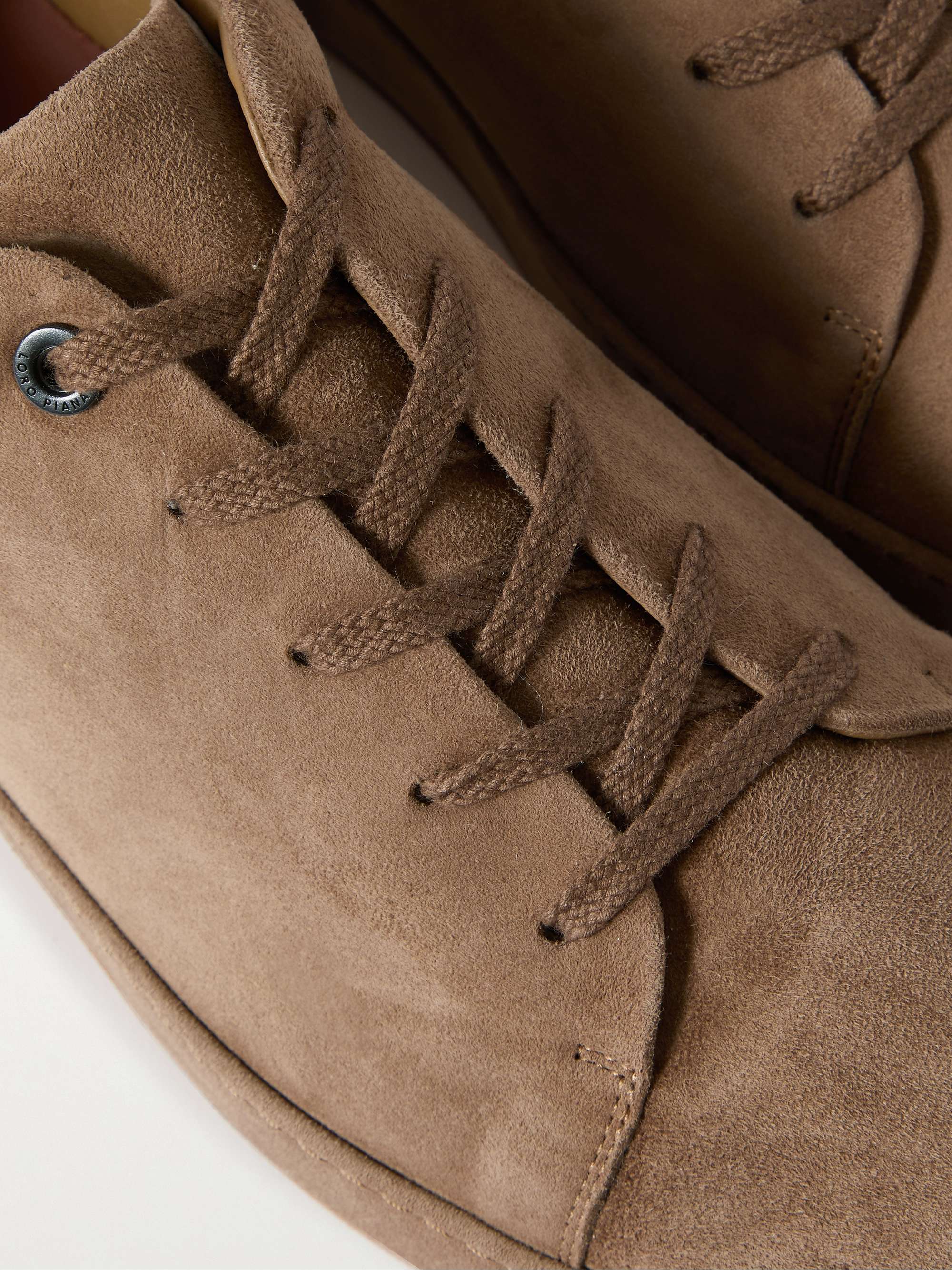 LORO PIANA Nuages Suede Sneakers