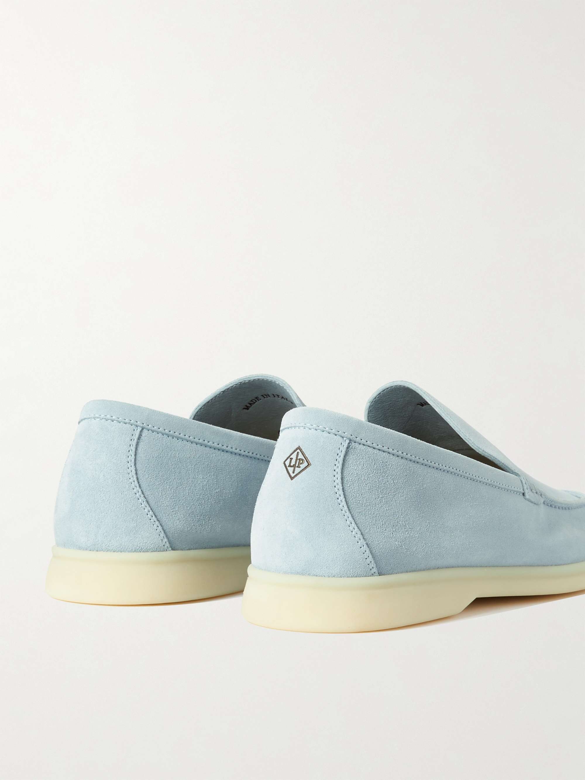 LORO PIANA Summer Walk Suede Loafers