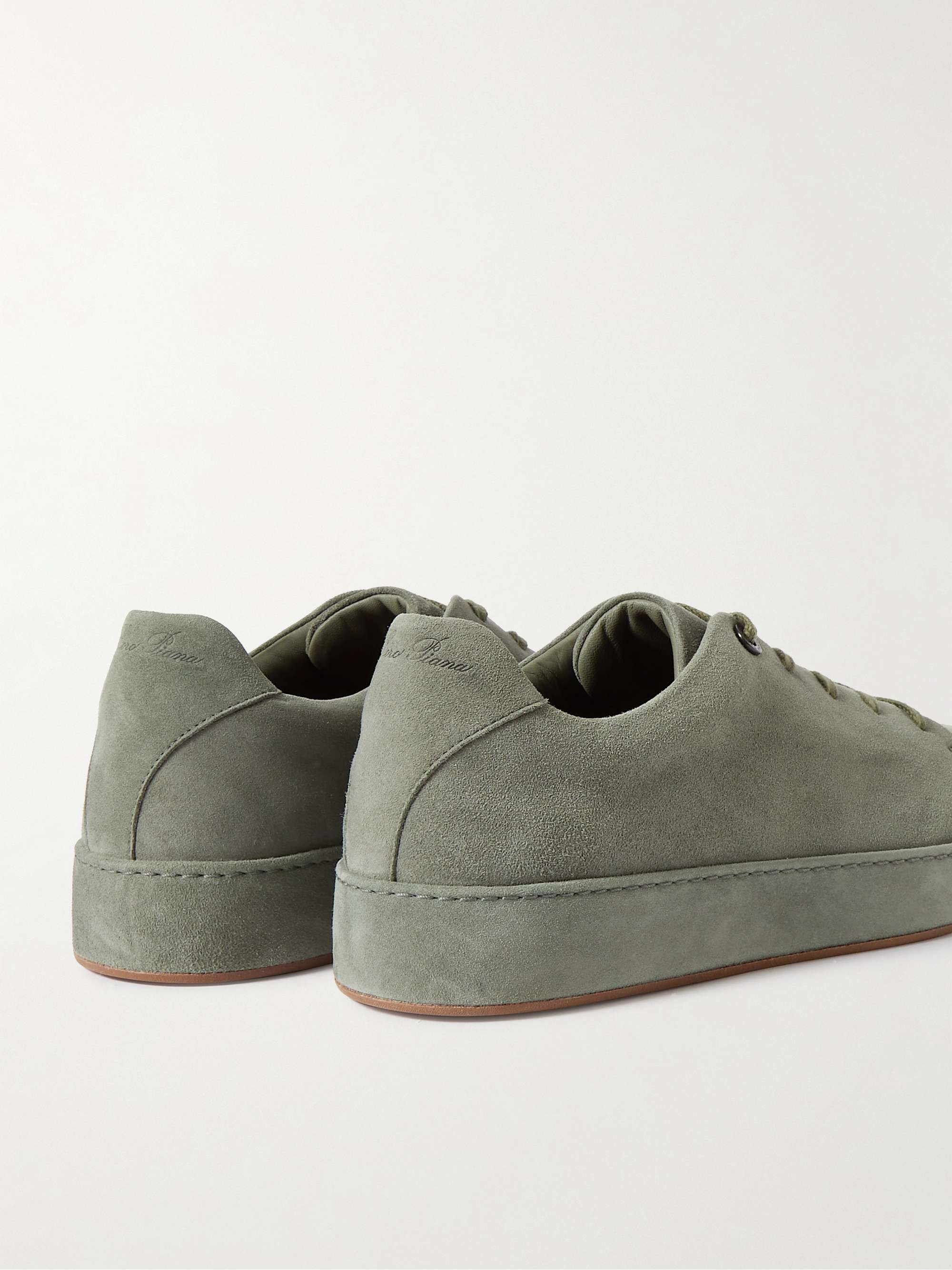 LORO PIANA Nuages Suede Sneakers