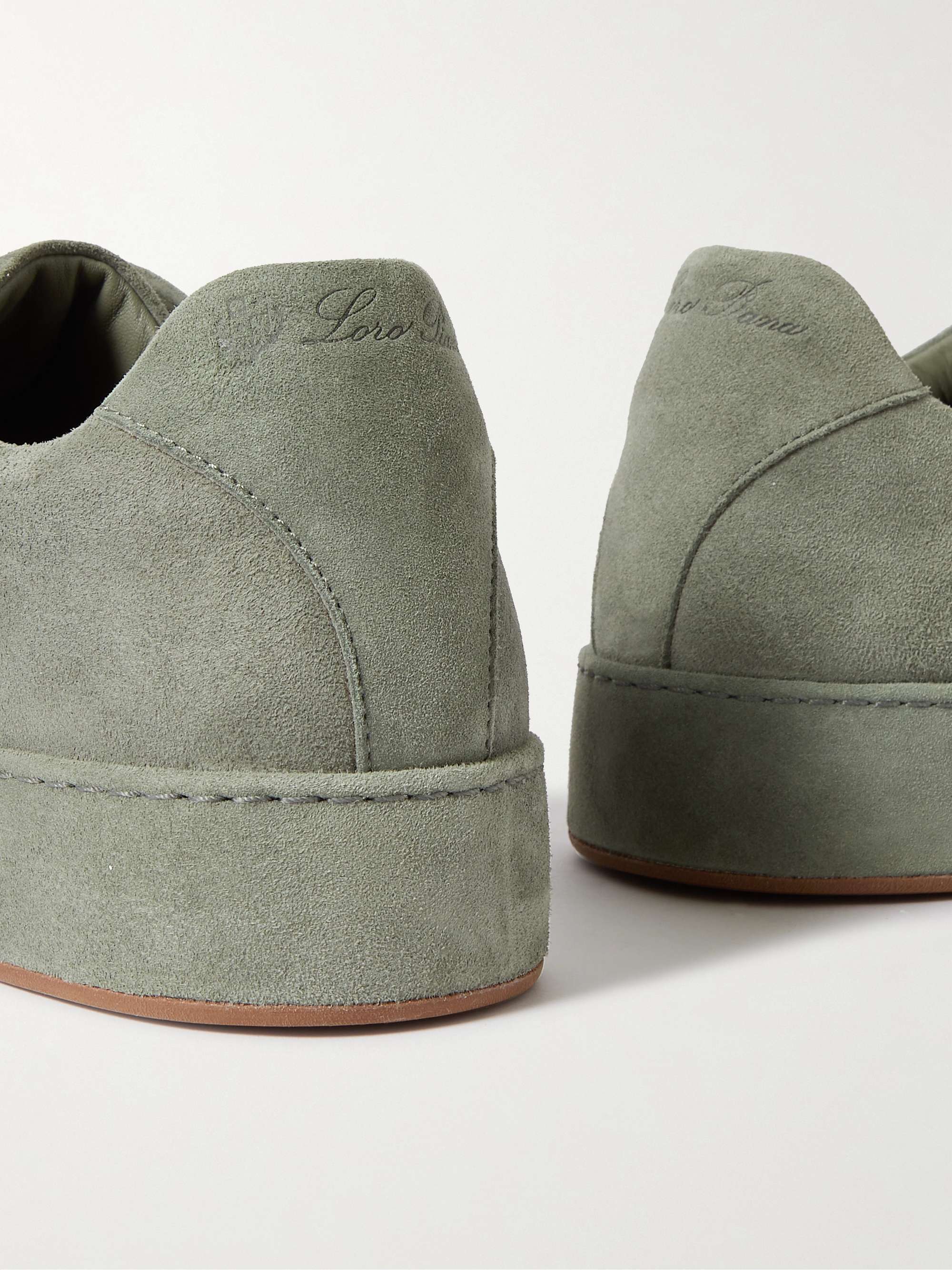 LORO PIANA Nuages Suede Sneakers