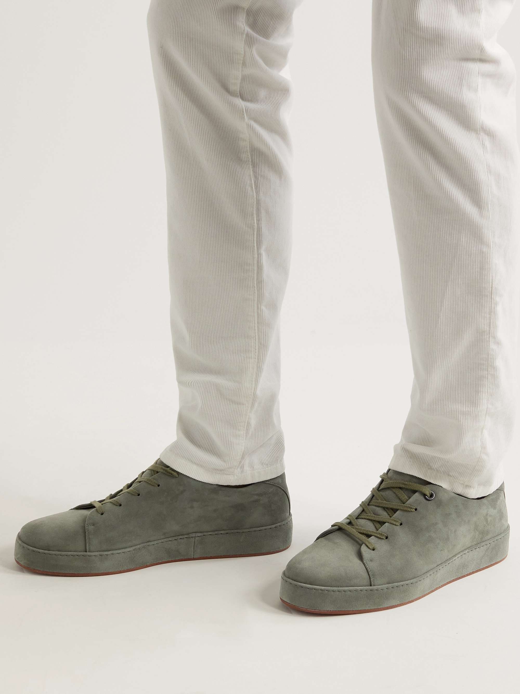 LORO PIANA Nuages Suede Sneakers