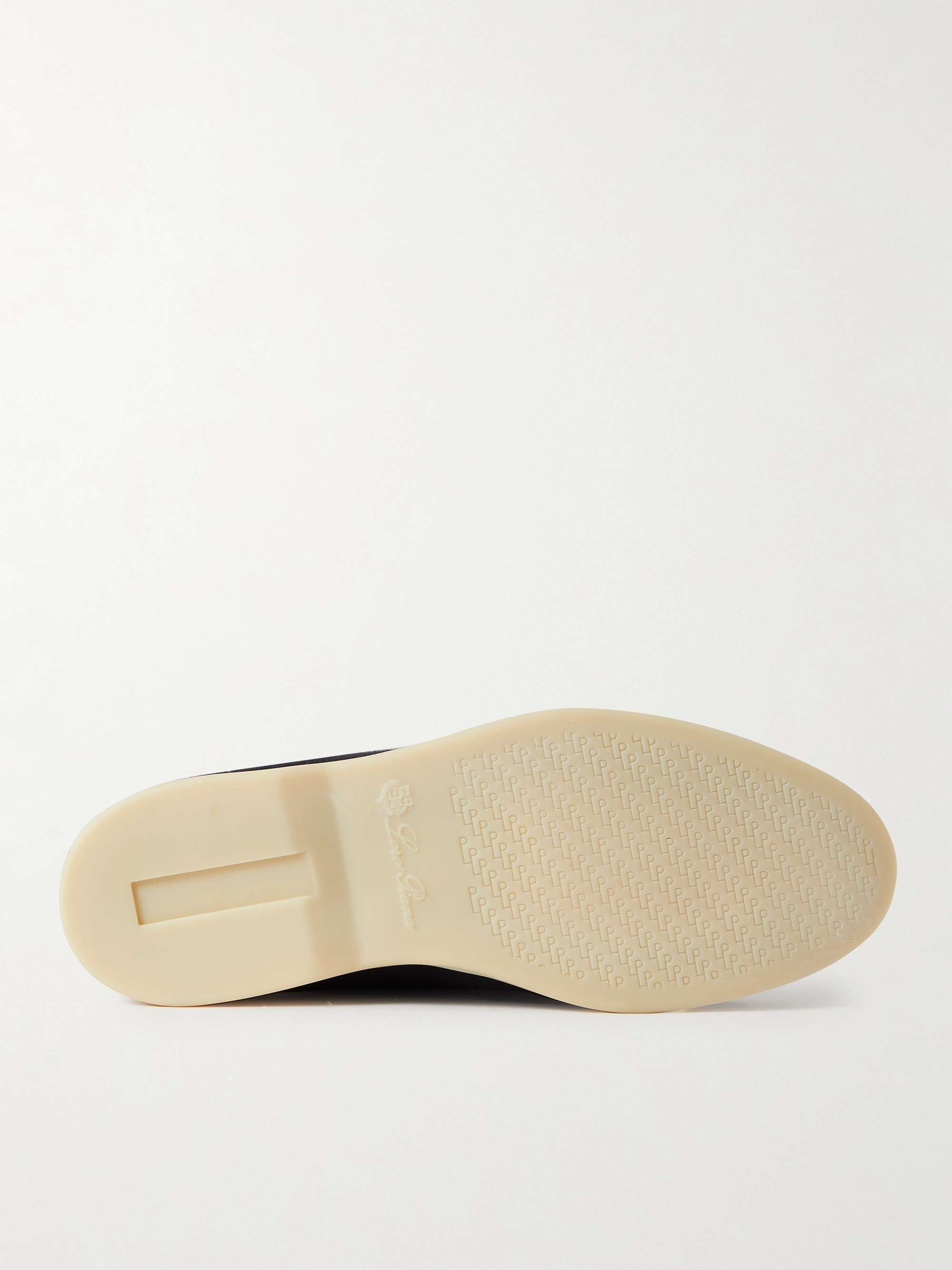 LORO PIANA Open Walk Wish Wool Desert Boots