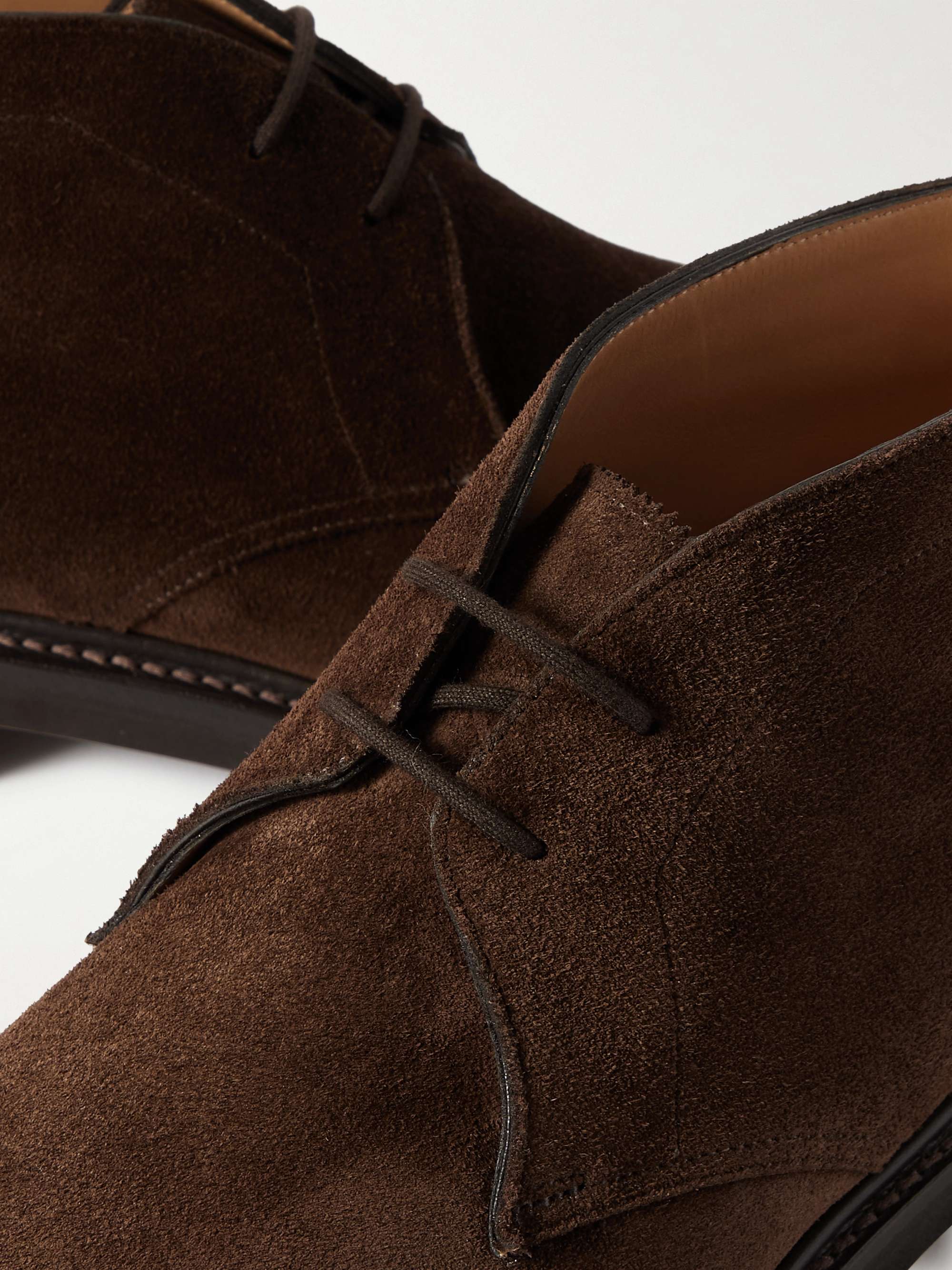 JOHN LOBB Heywood Suede Chukka Boots