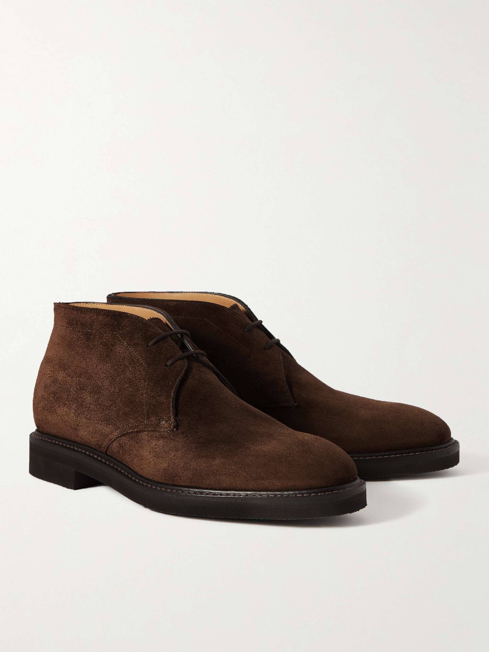 JOHN LOBB Heywood Suede Chukka Boots