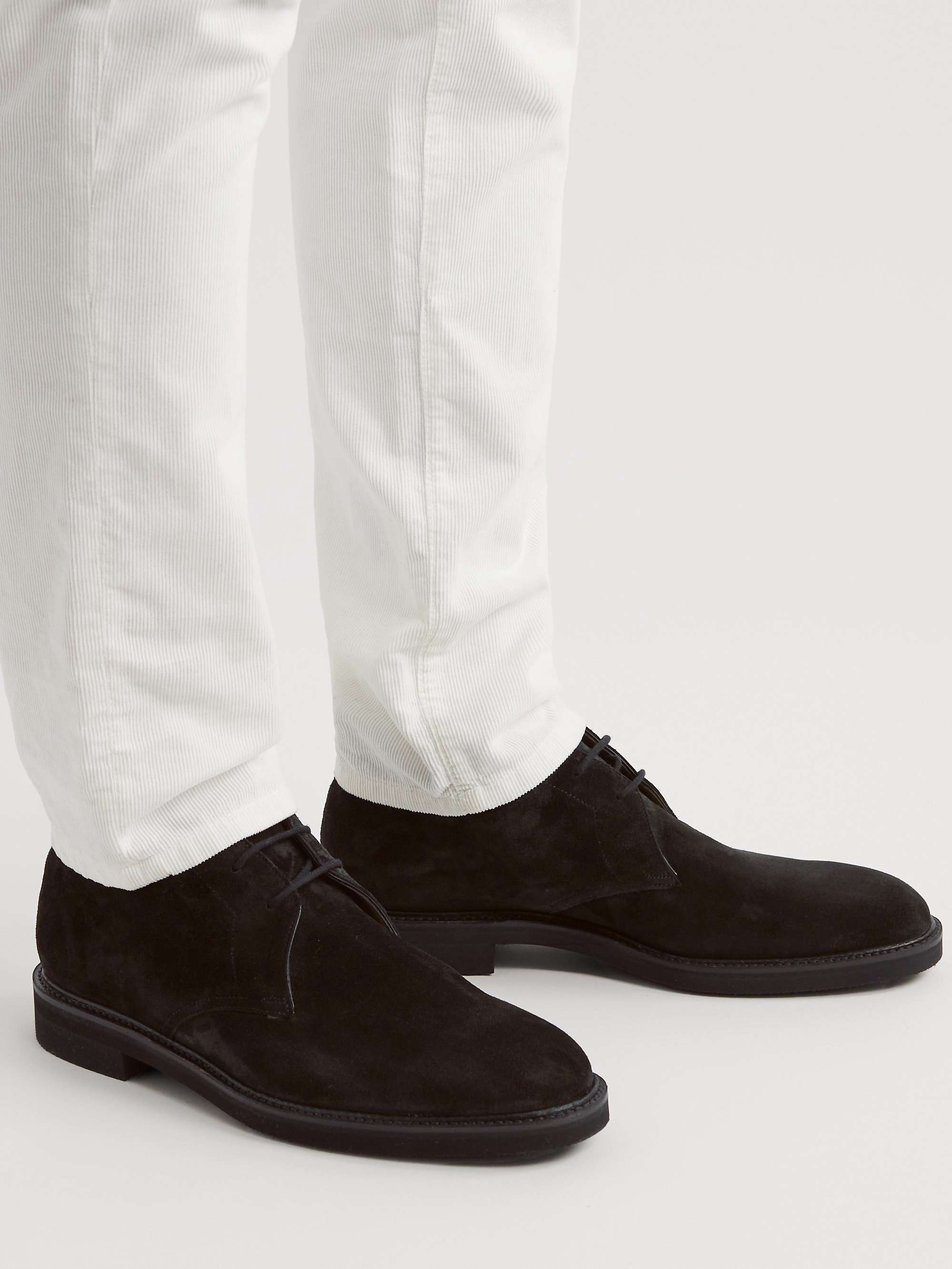JOHN LOBB Heywood Suede Chukka Boots