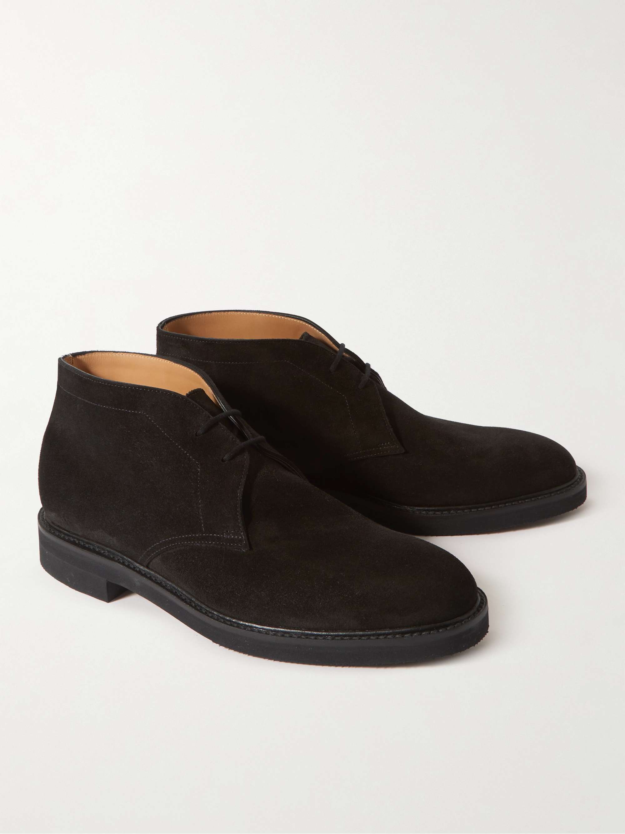 JOHN LOBB Heywood Suede Chukka Boots