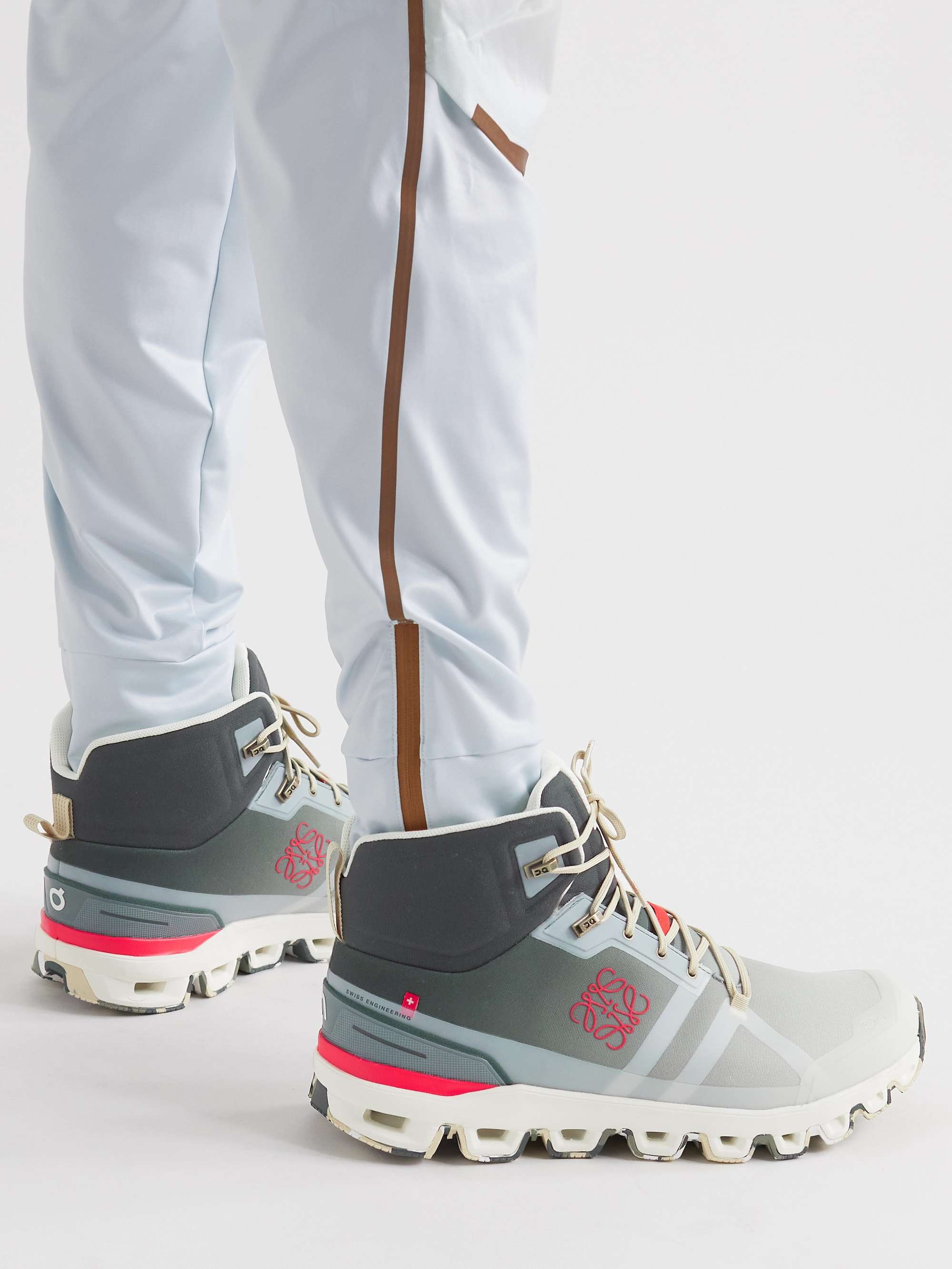 LOEWE + On Cloudrock Logo-Print Dégradé Recycled Mesh Hiking Boots