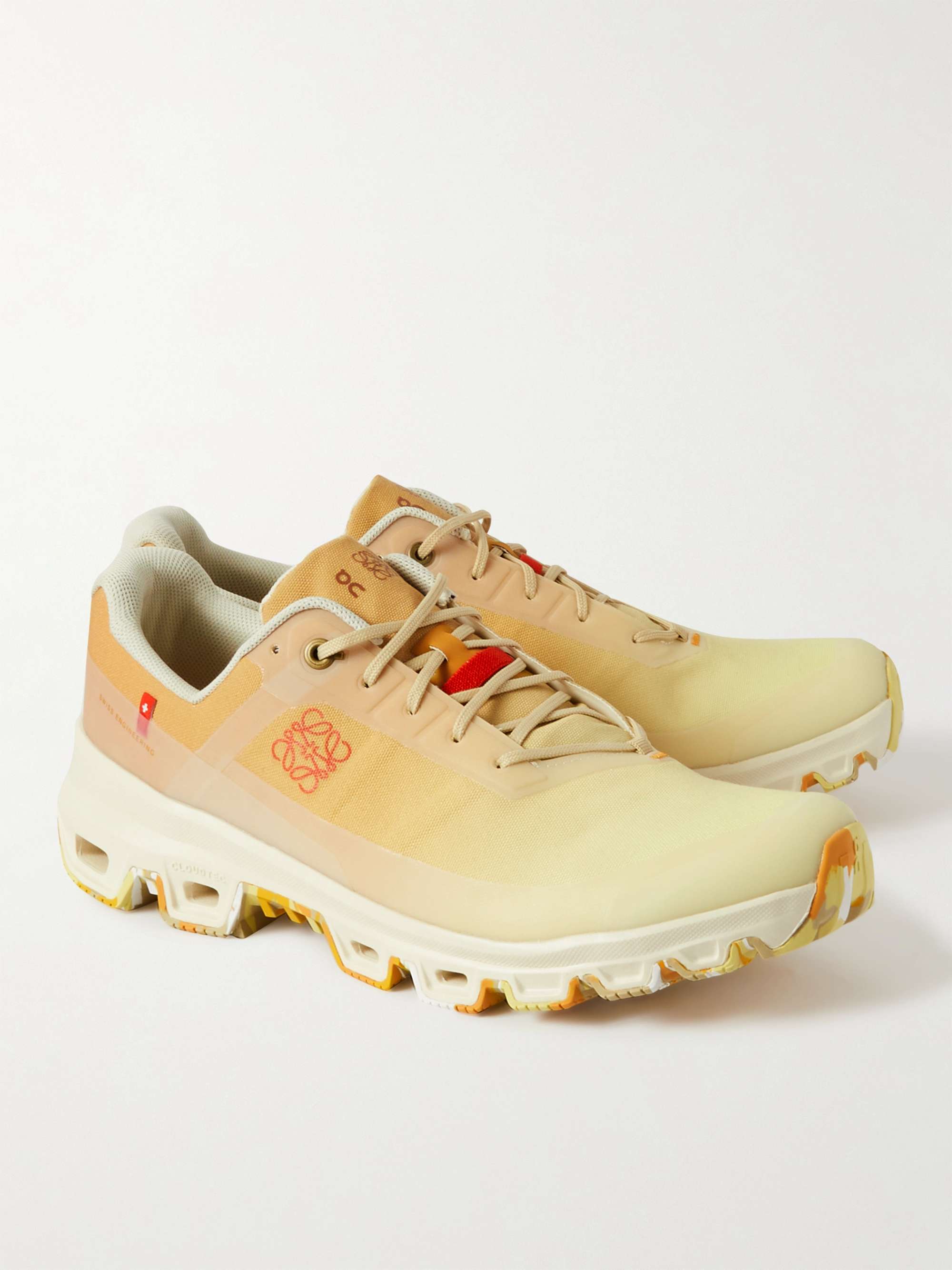 LOEWE + On Cloudventure Logo-Print Dégradé Recycled Mesh Running Sneakers