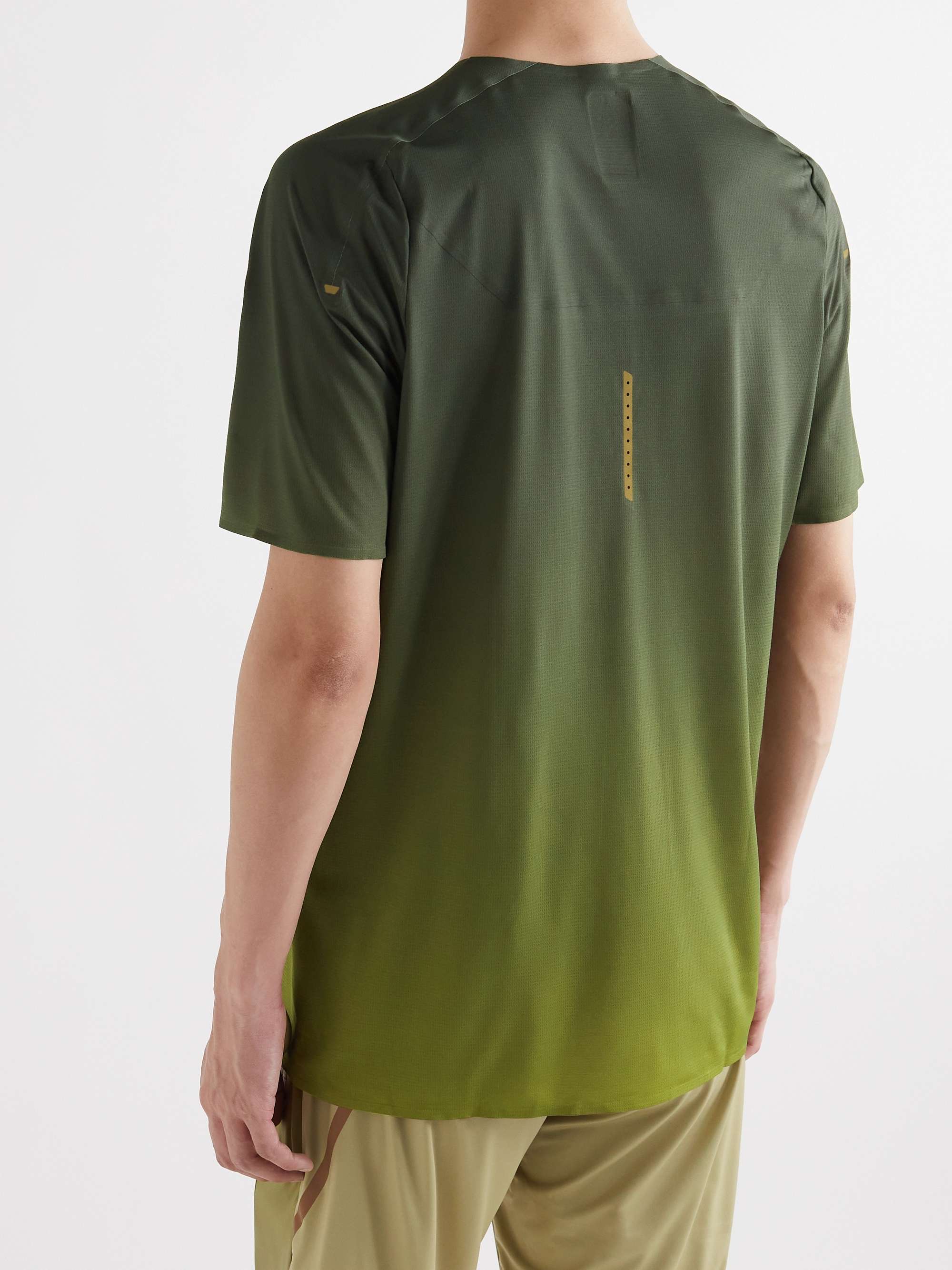 LOEWE + On Logo-Print Dégradé Mesh Top