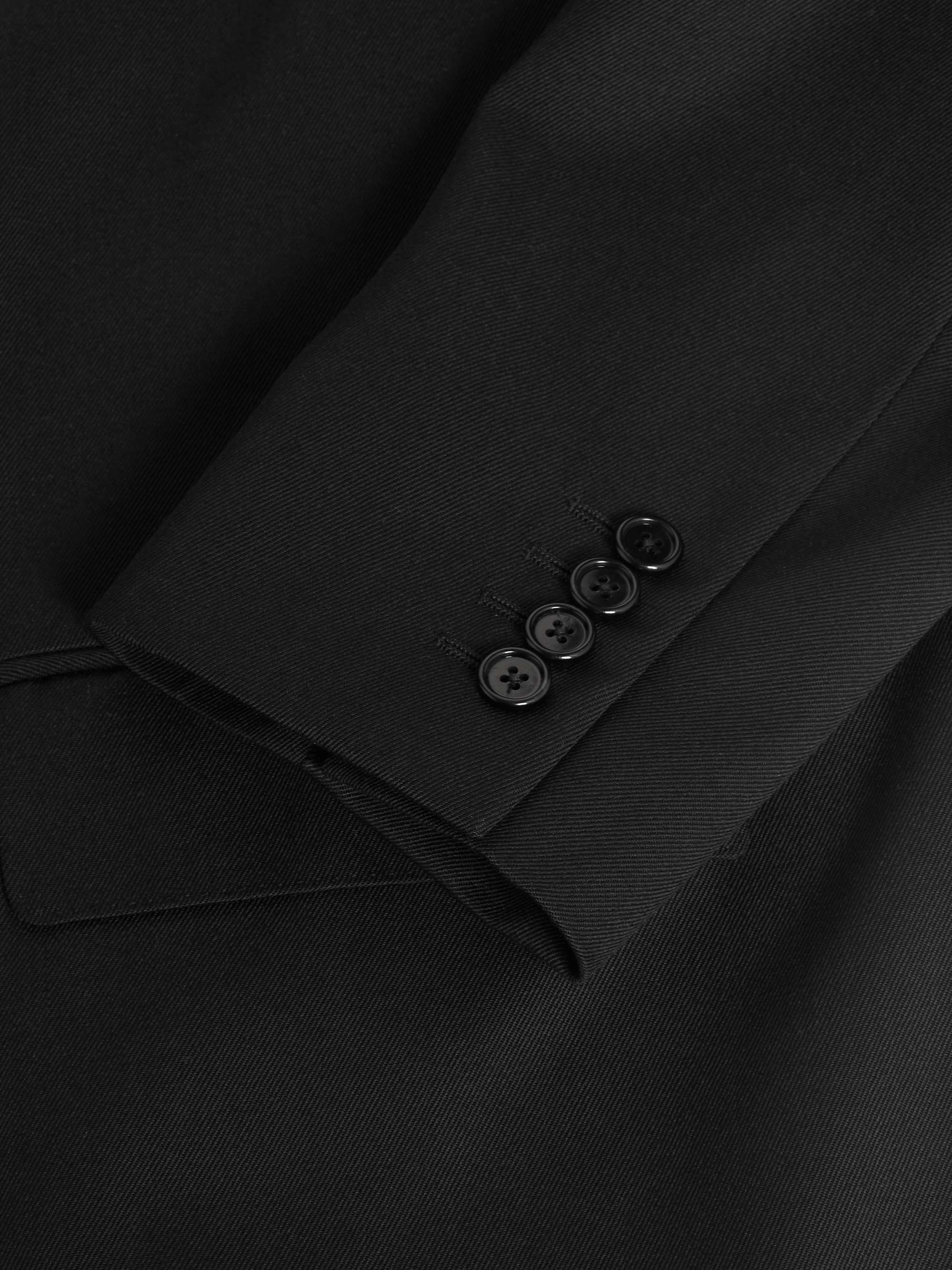 CELINE Sequin-Embellished Double-Breasted Wool Coat