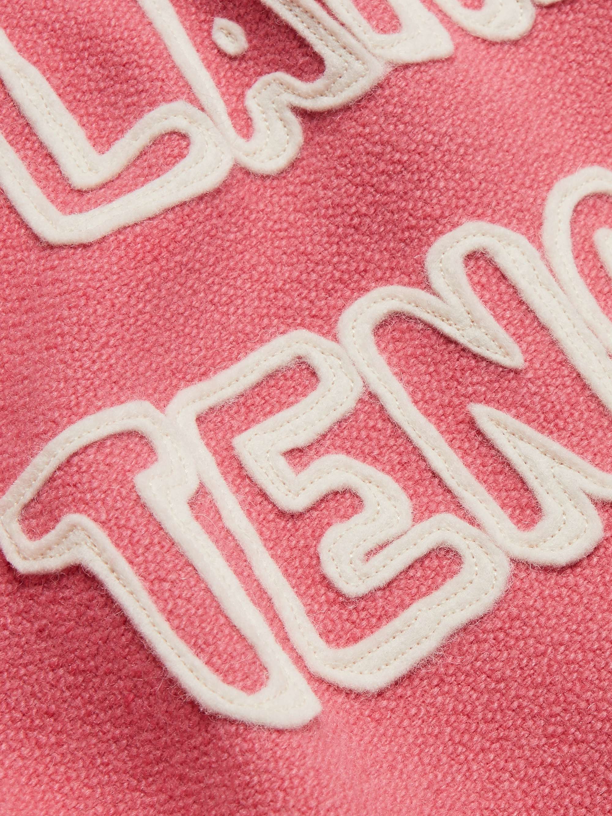 CELINE Embroidered Virgin Wool-Blend Bomber Jacket