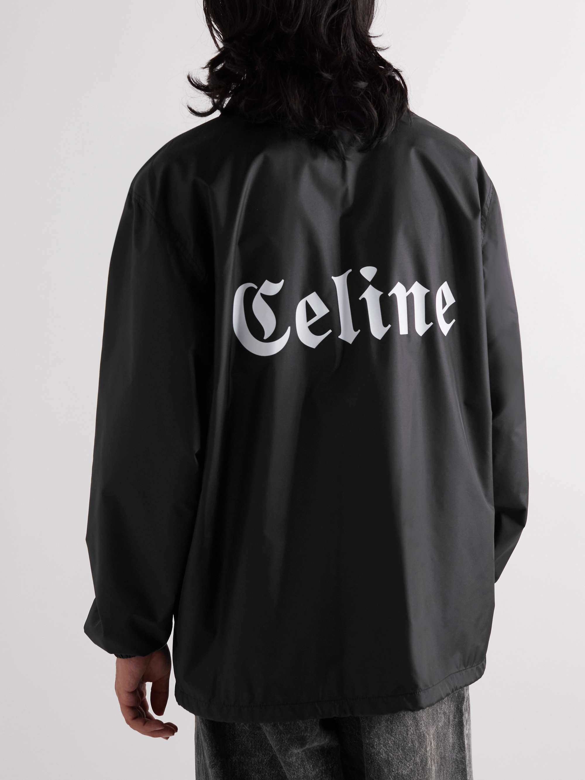 CELINE HOMME Printed Shell Jacket
