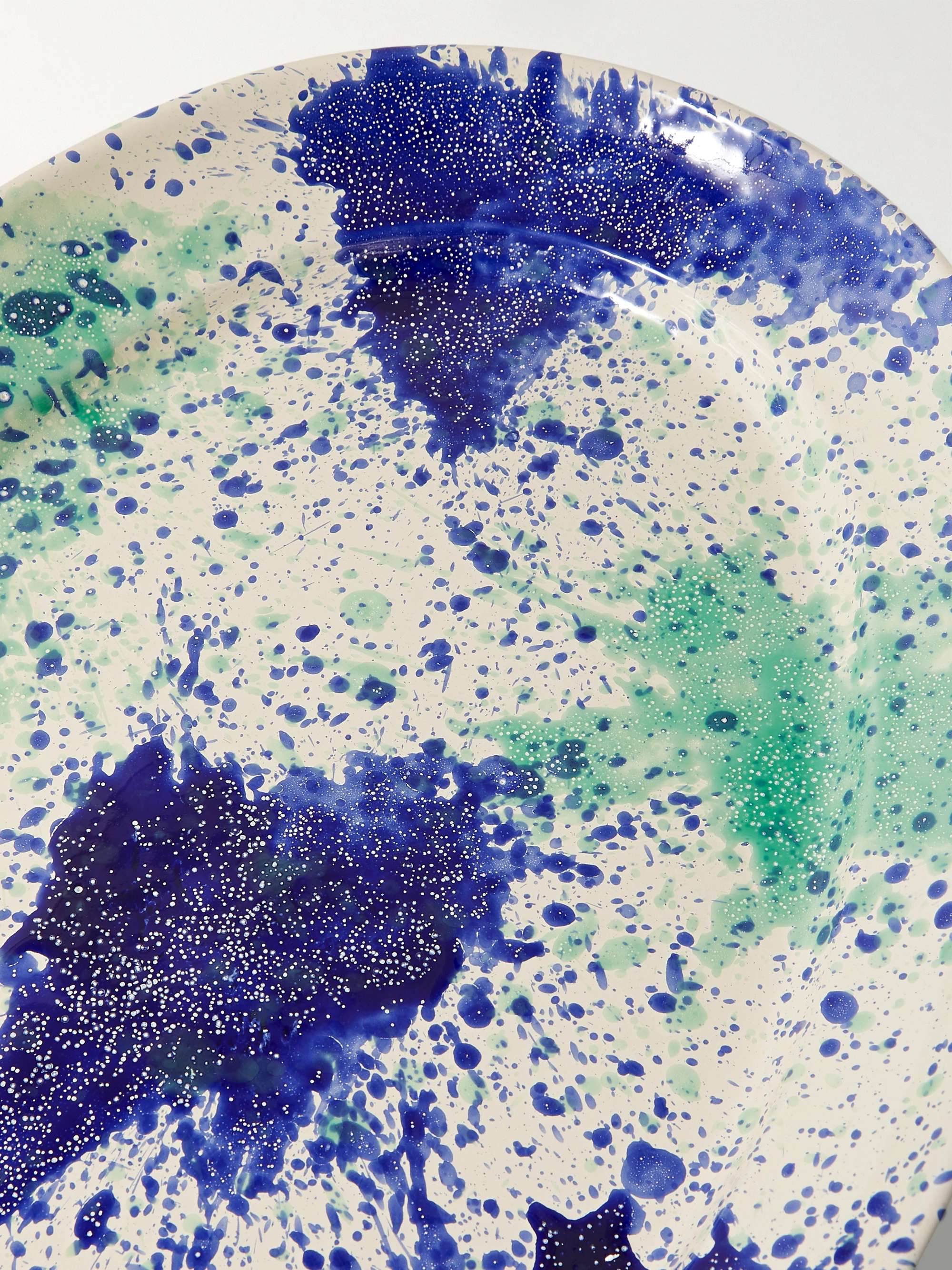 THE CONRAN SHOP Splattered Terracotta Serving Platter