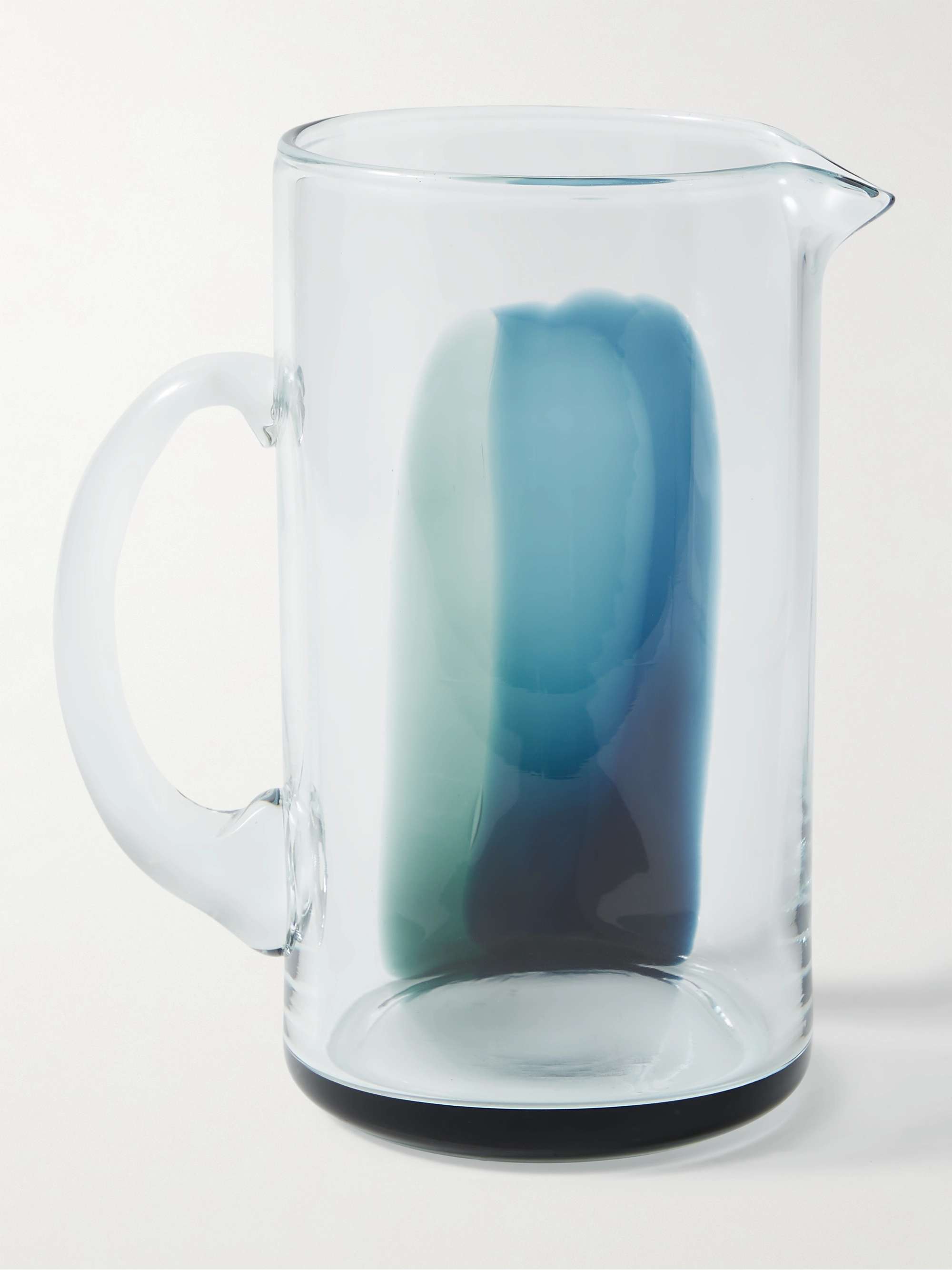 THE CONRAN SHOP Smokey Striped Glass Jug