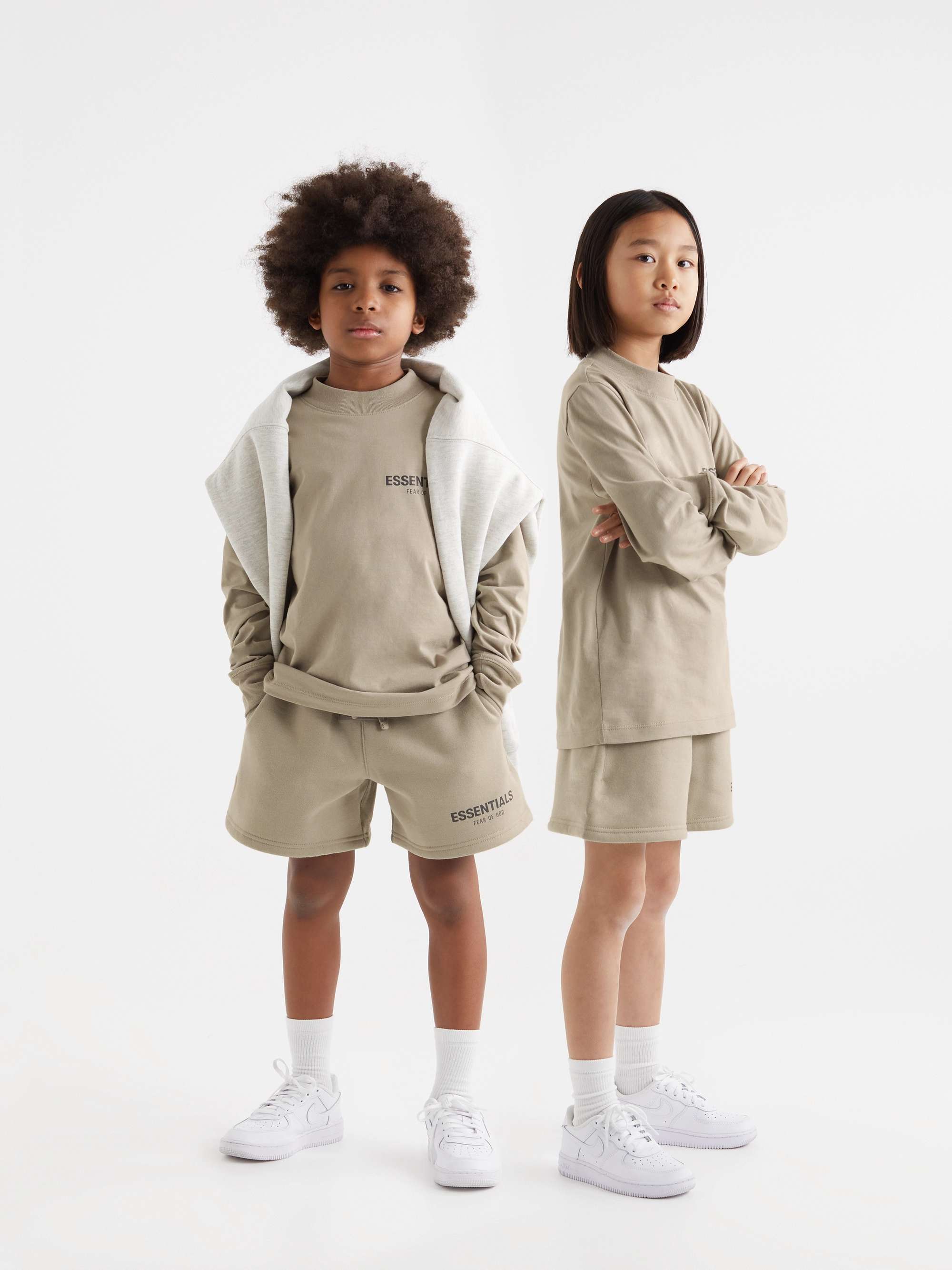 FEAR OF GOD ESSENTIALS KIDS Logo-Print Cotton-Jersey T-Shirt