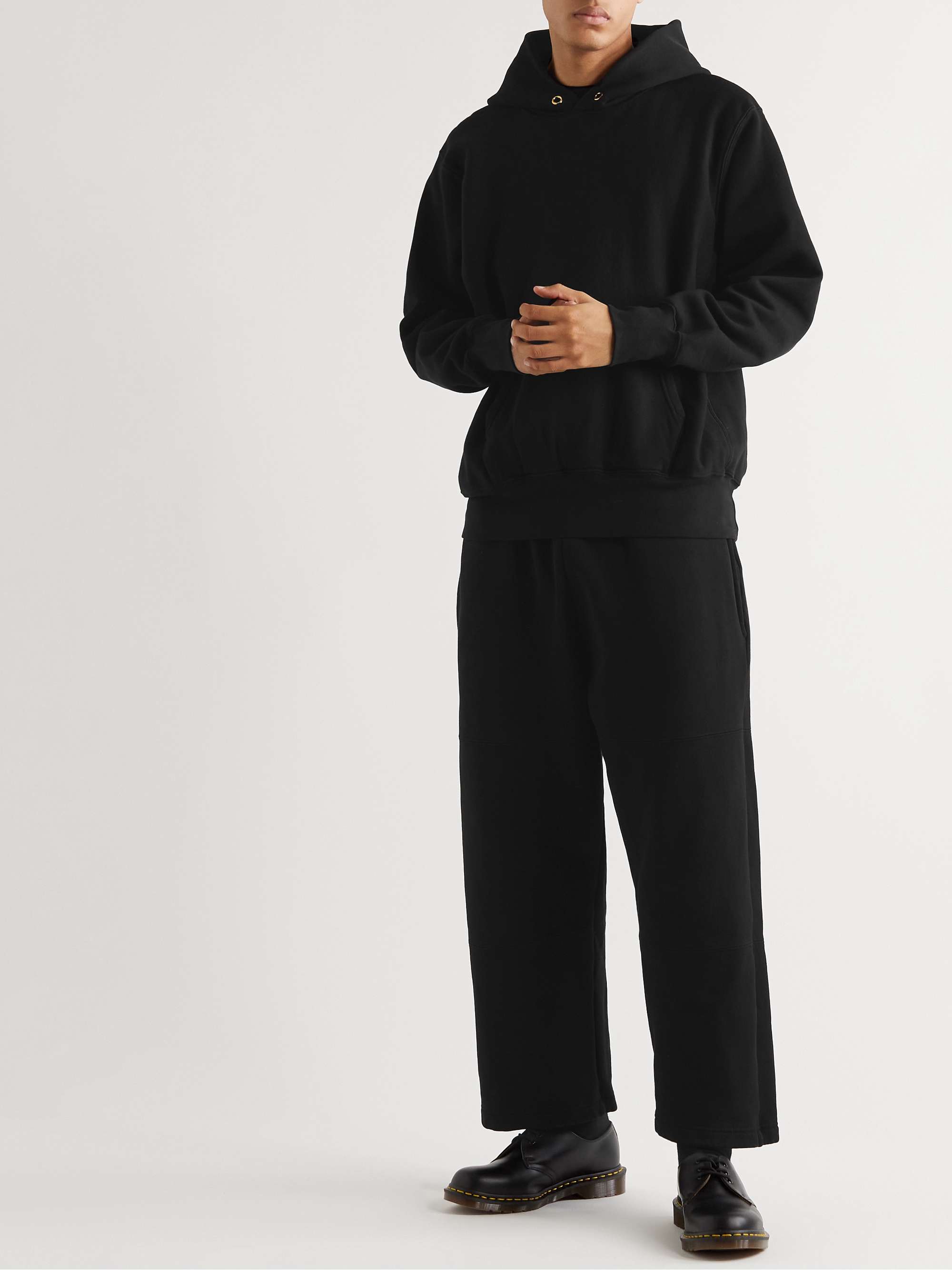 Relaxed Fit Sweatpants - Black - Men