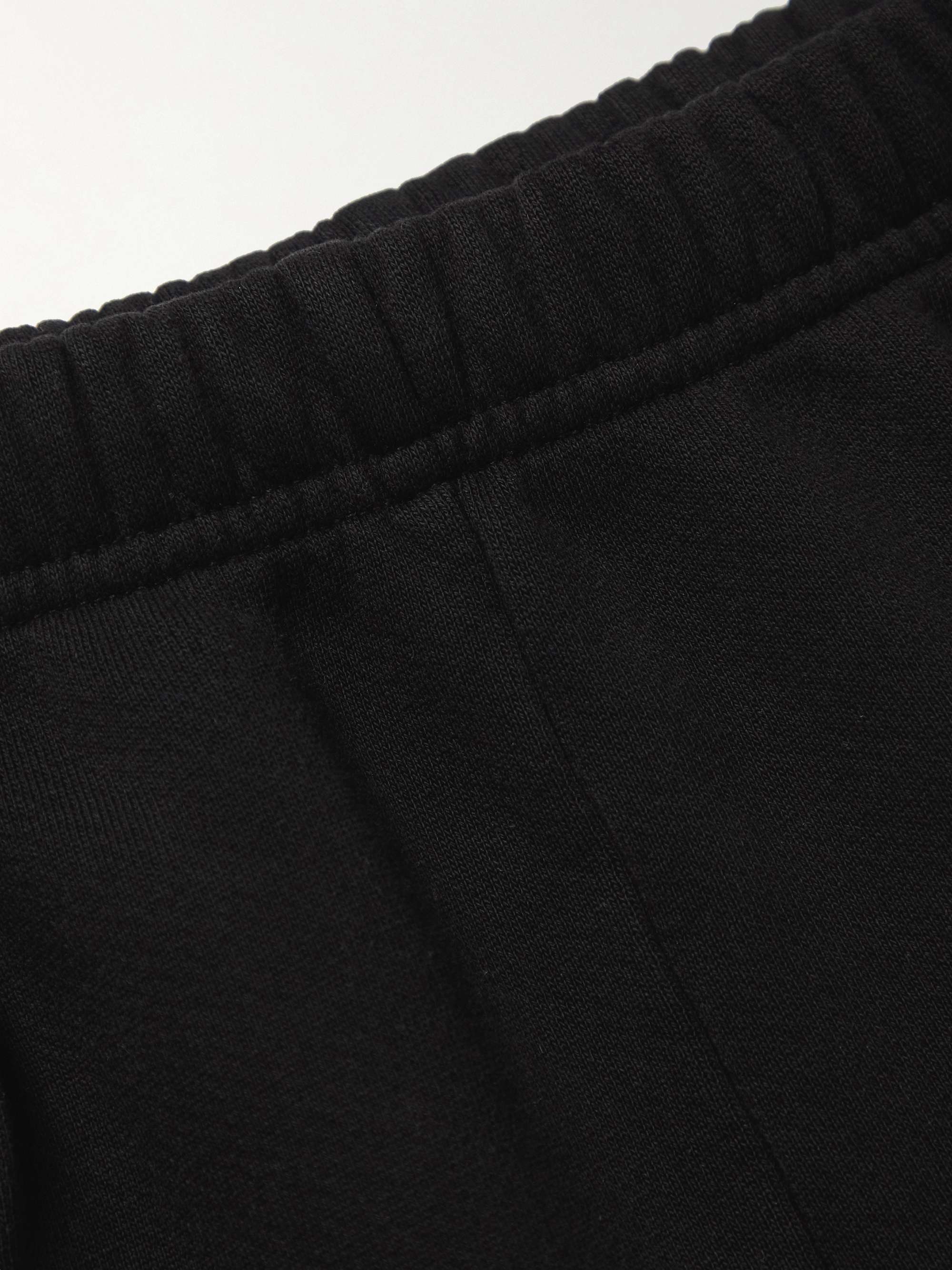 LES TIEN Straight-Leg Cotton-Jersey Shorts