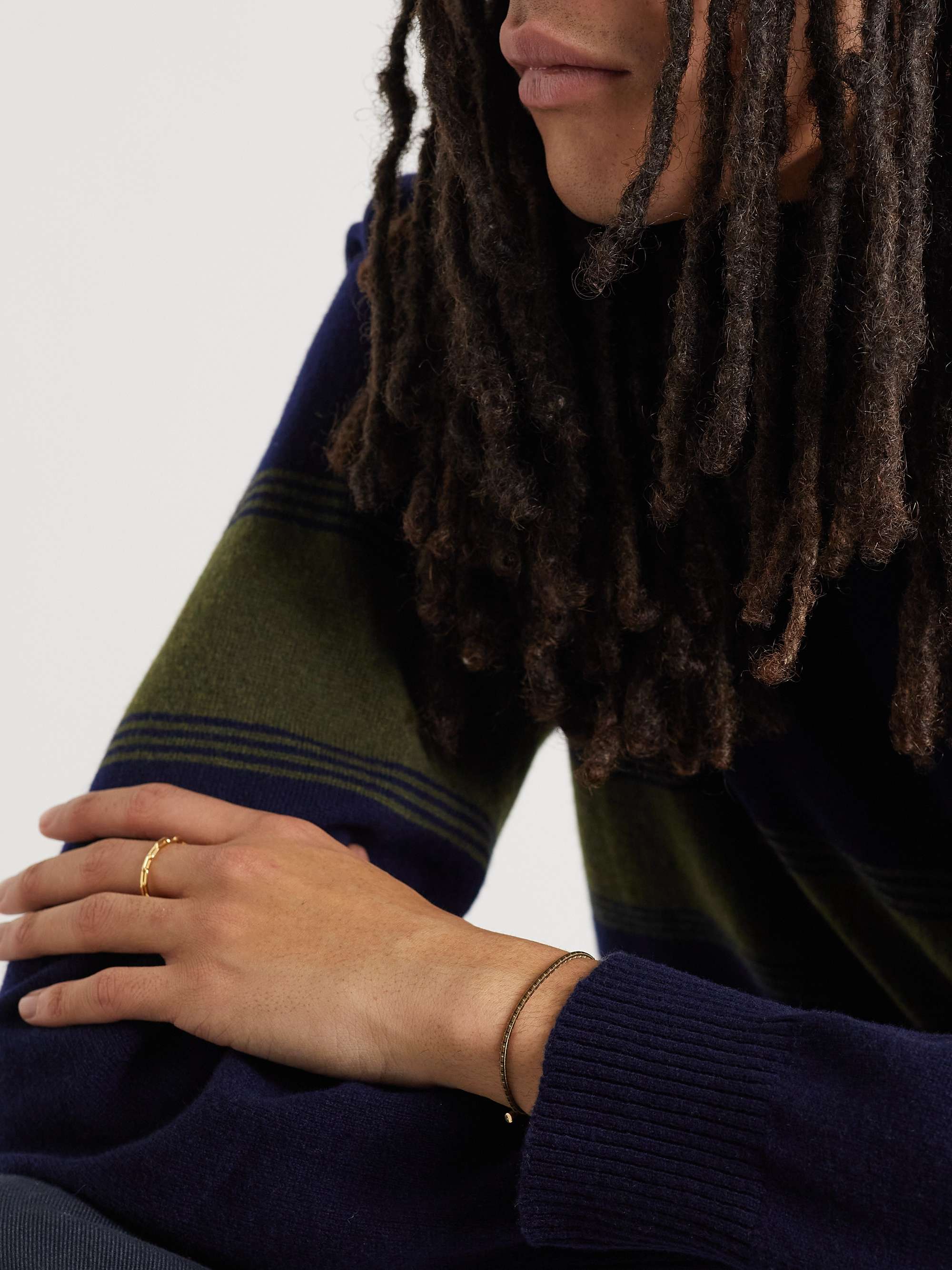 MIANSAI Orson Pull Cord and Gold Vermeil Bracelet