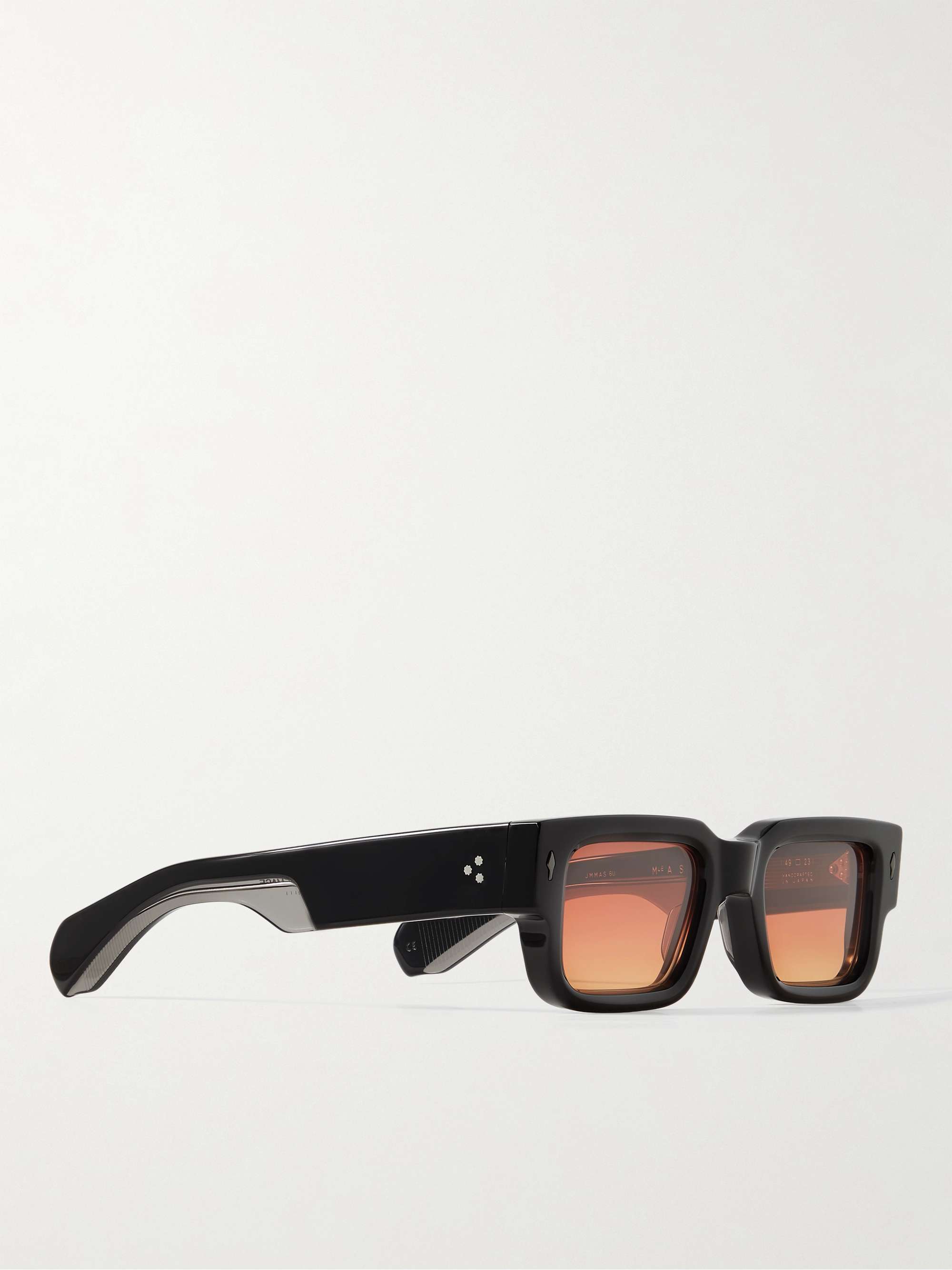 JACQUES MARIE MAGE Ascari Square-Frame Acetate Sunglasses