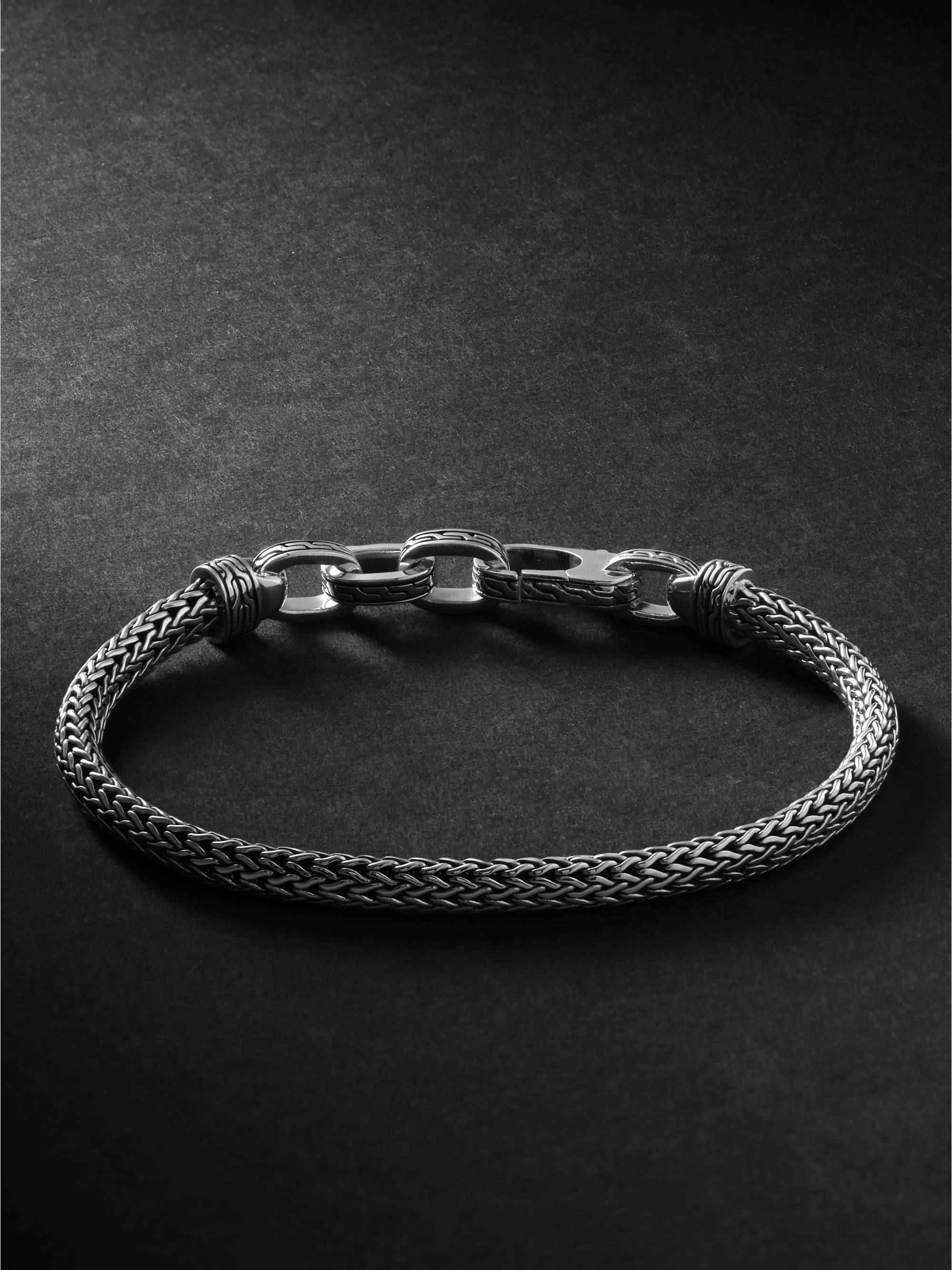 JOHN HARDY Silver and Multi-Stone Beaded Wrap Bracelet