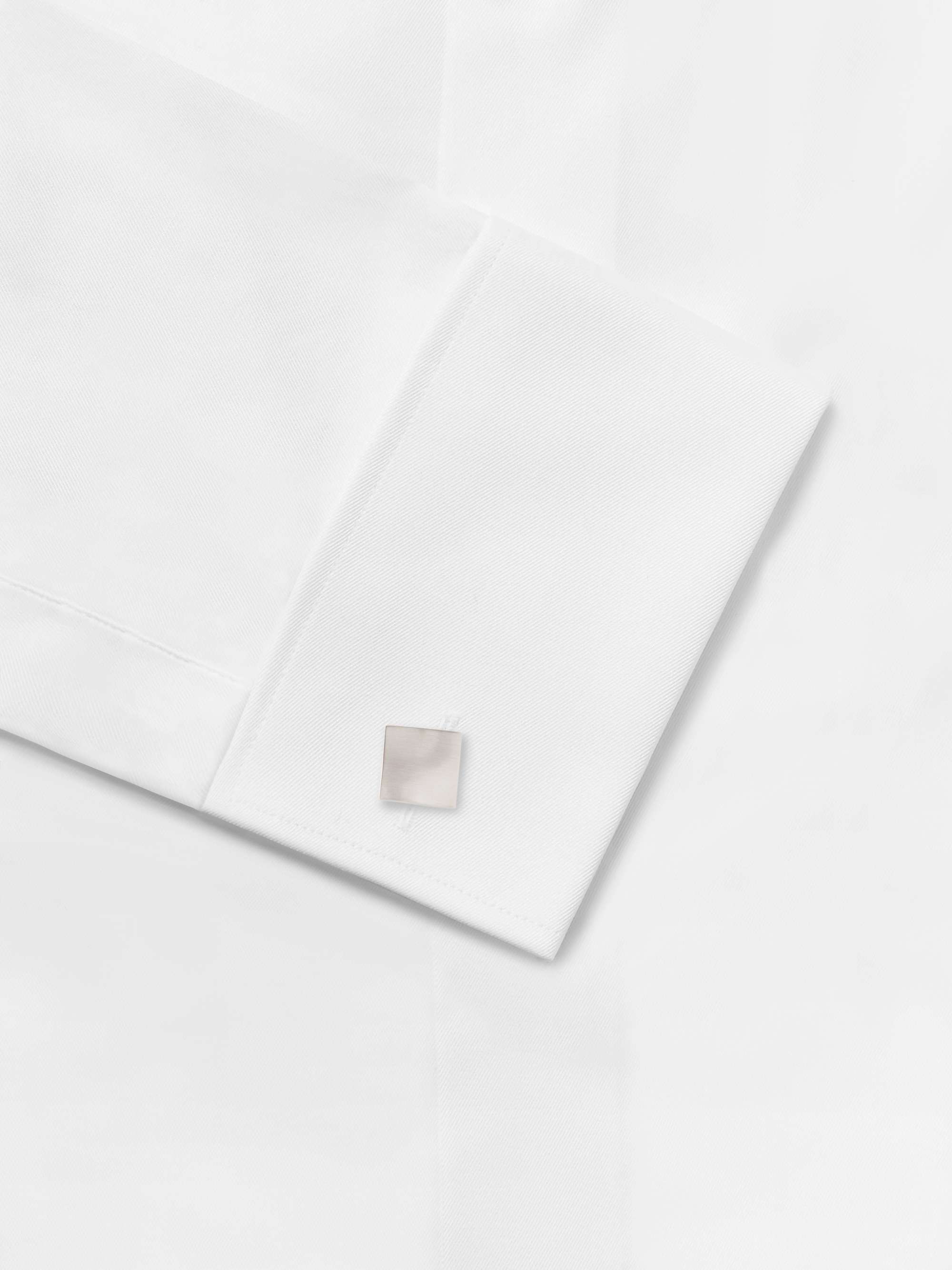 LANVIN Platinum-Plated Cufflinks