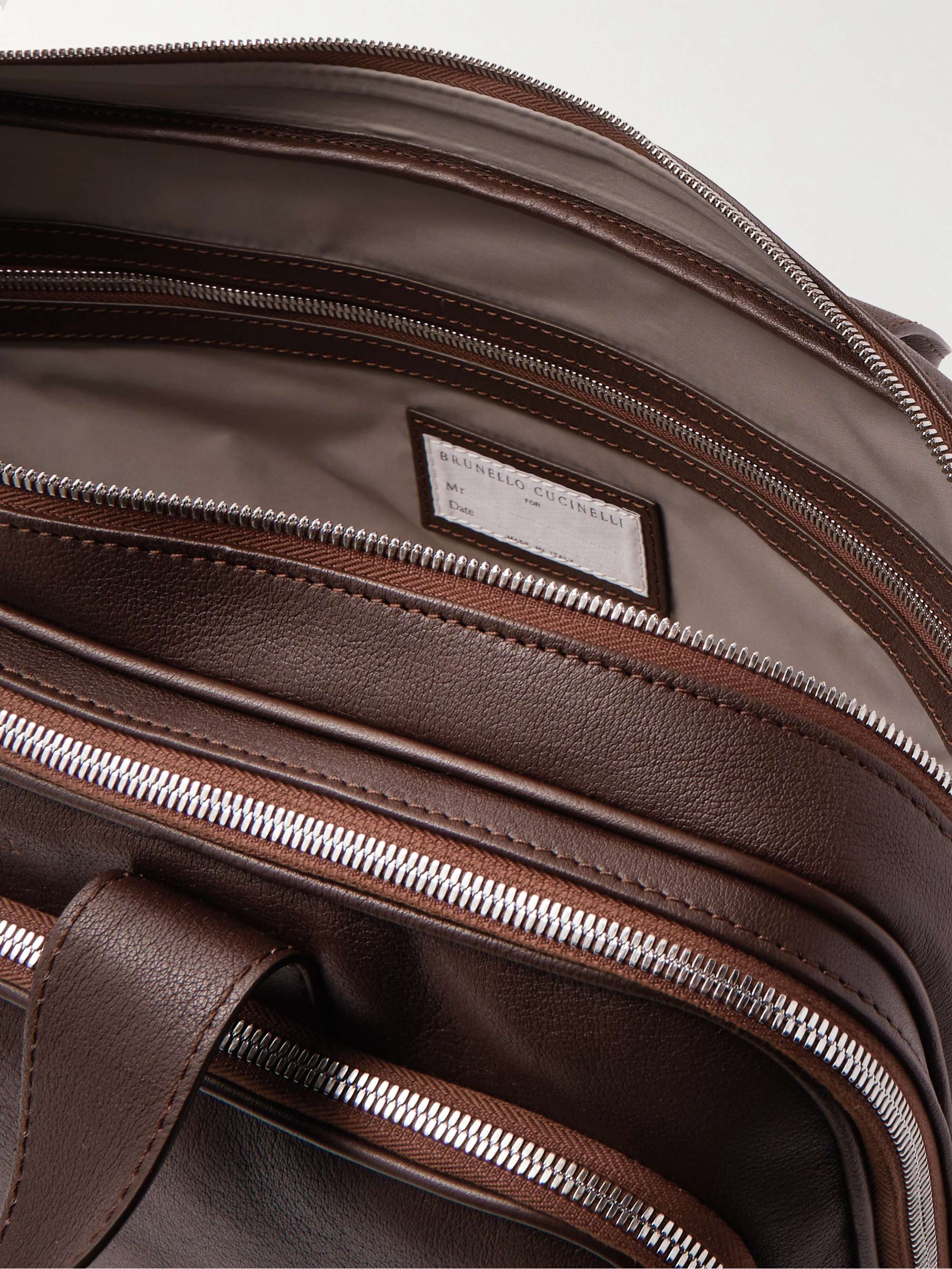 BRUNELLO CUCINELLI Leather Briefcase