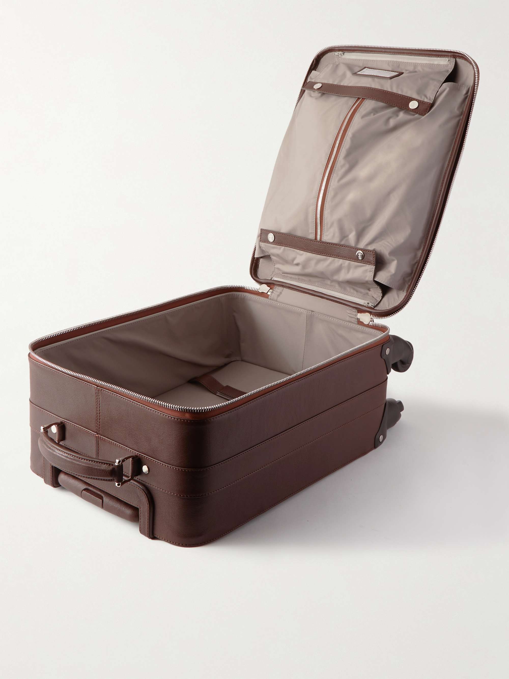 BRUNELLO CUCINELLI Leather Carry-On Suitcase