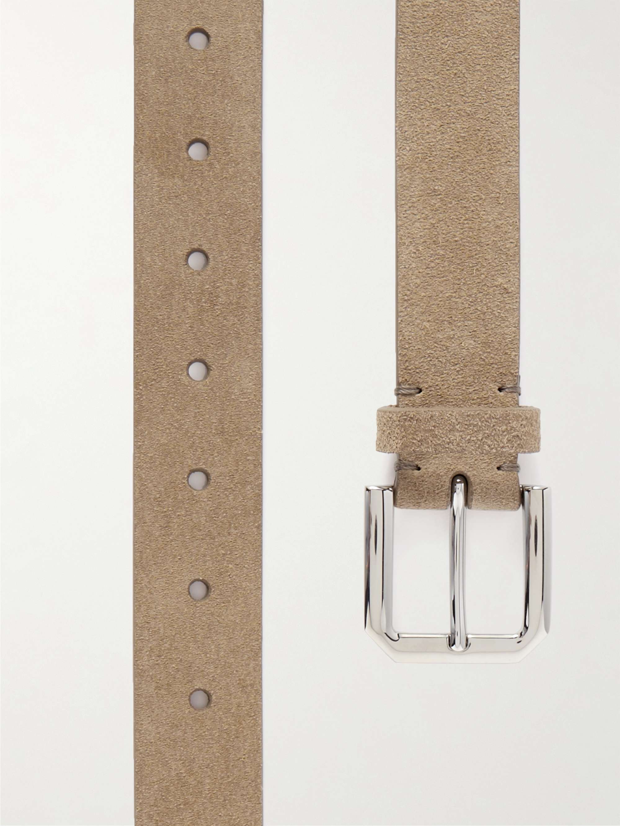 BRUNELLO CUCINELLI Suede belt