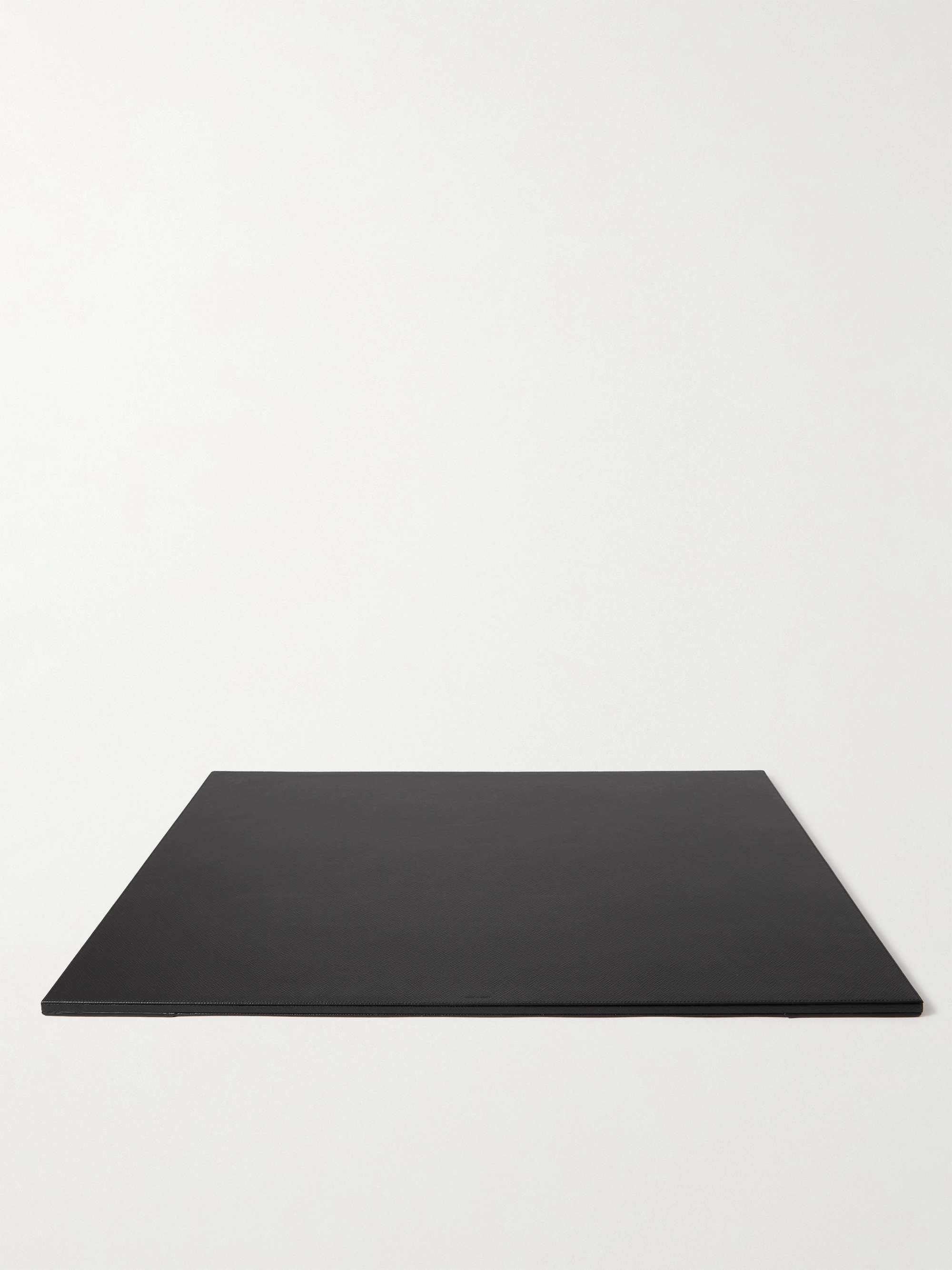 SMYTHSON Panama Large Cross-Grain Leather Desk Mat