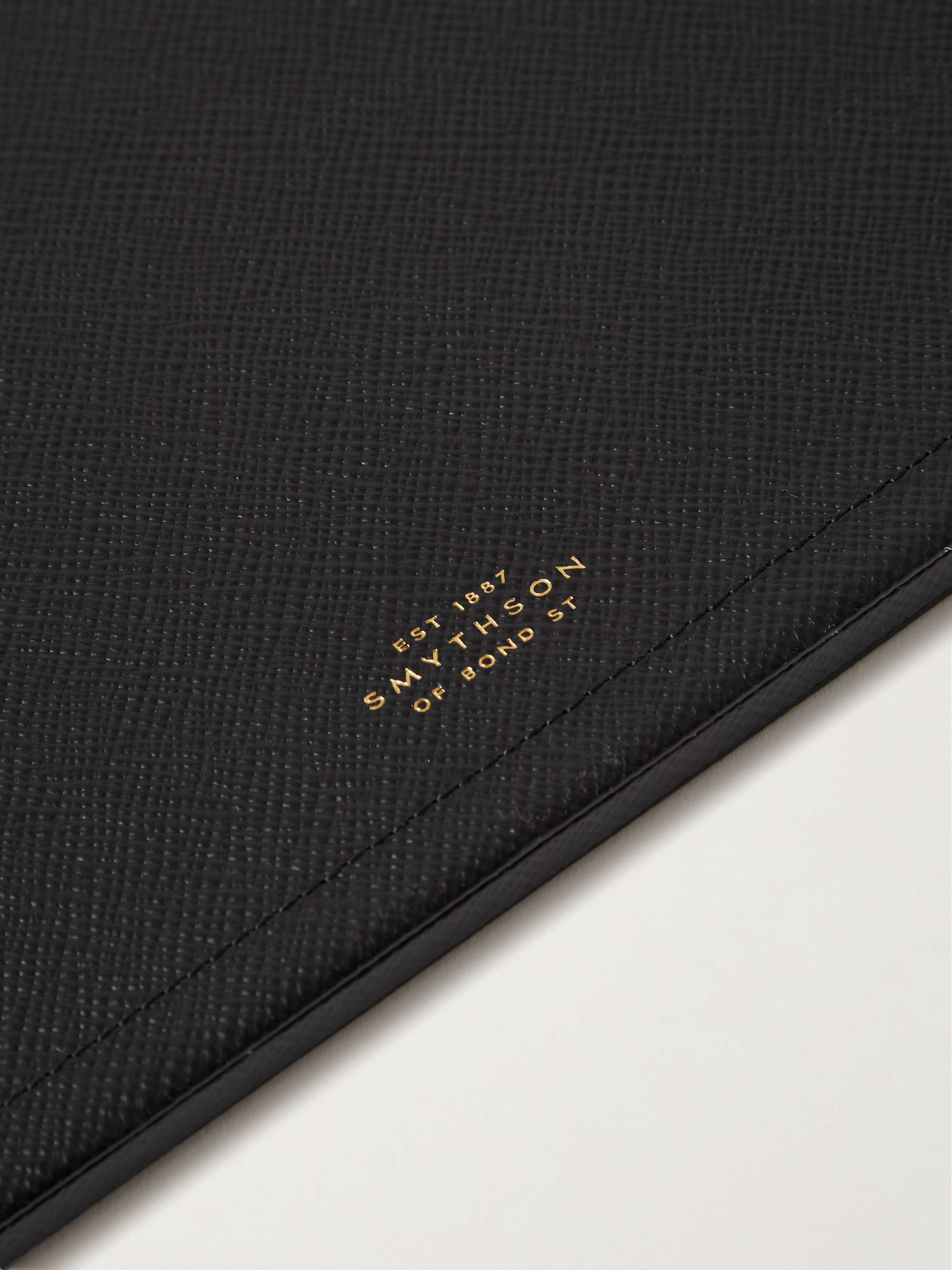 SMYTHSON Panama Large Cross-Grain Leather Desk Mat