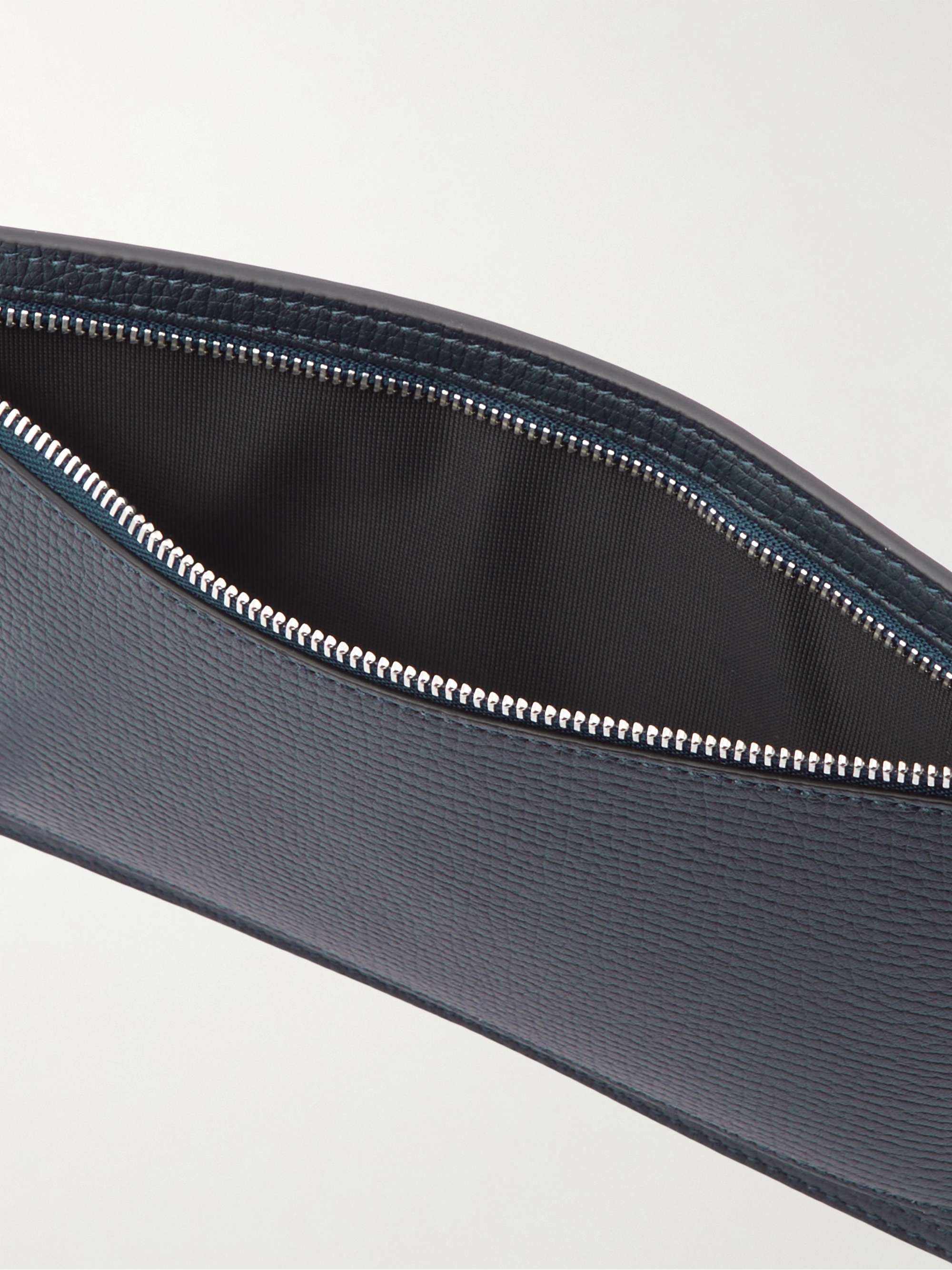 SMYTHSON Ludlow Full-Grain Leather Pouch