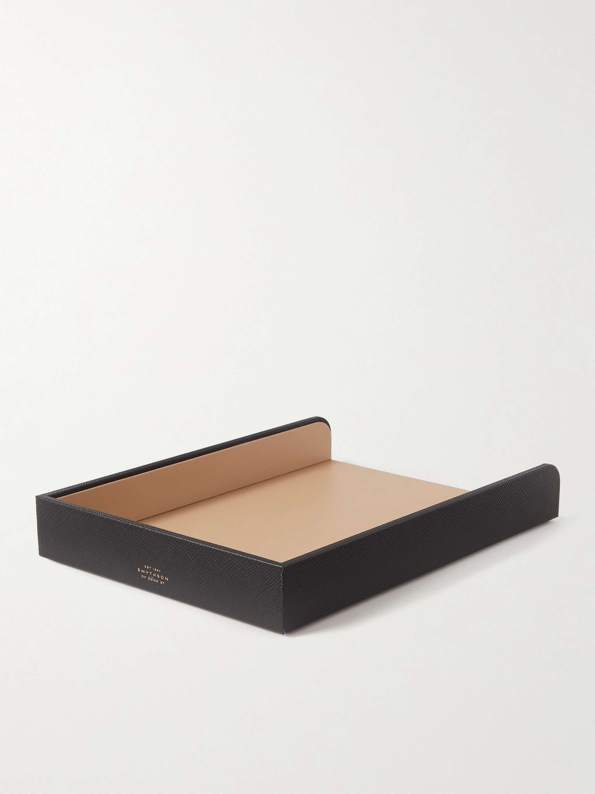 SMYTHSON Panama Cross-Grain Leather A4 Paper Tray