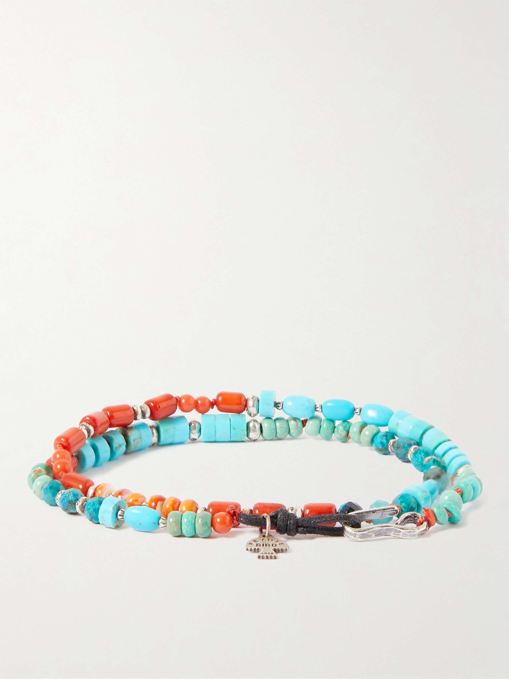 PEYOTE BIRD Silver Bracelet
