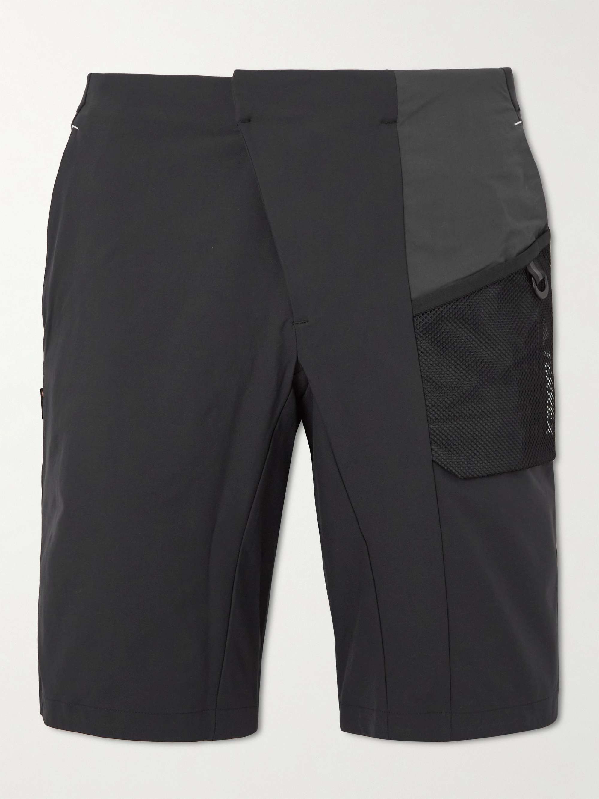 ADIDAS SPORT Terrex Voyager Wide-Leg Recycled Mesh-Panelled Shell Shorts