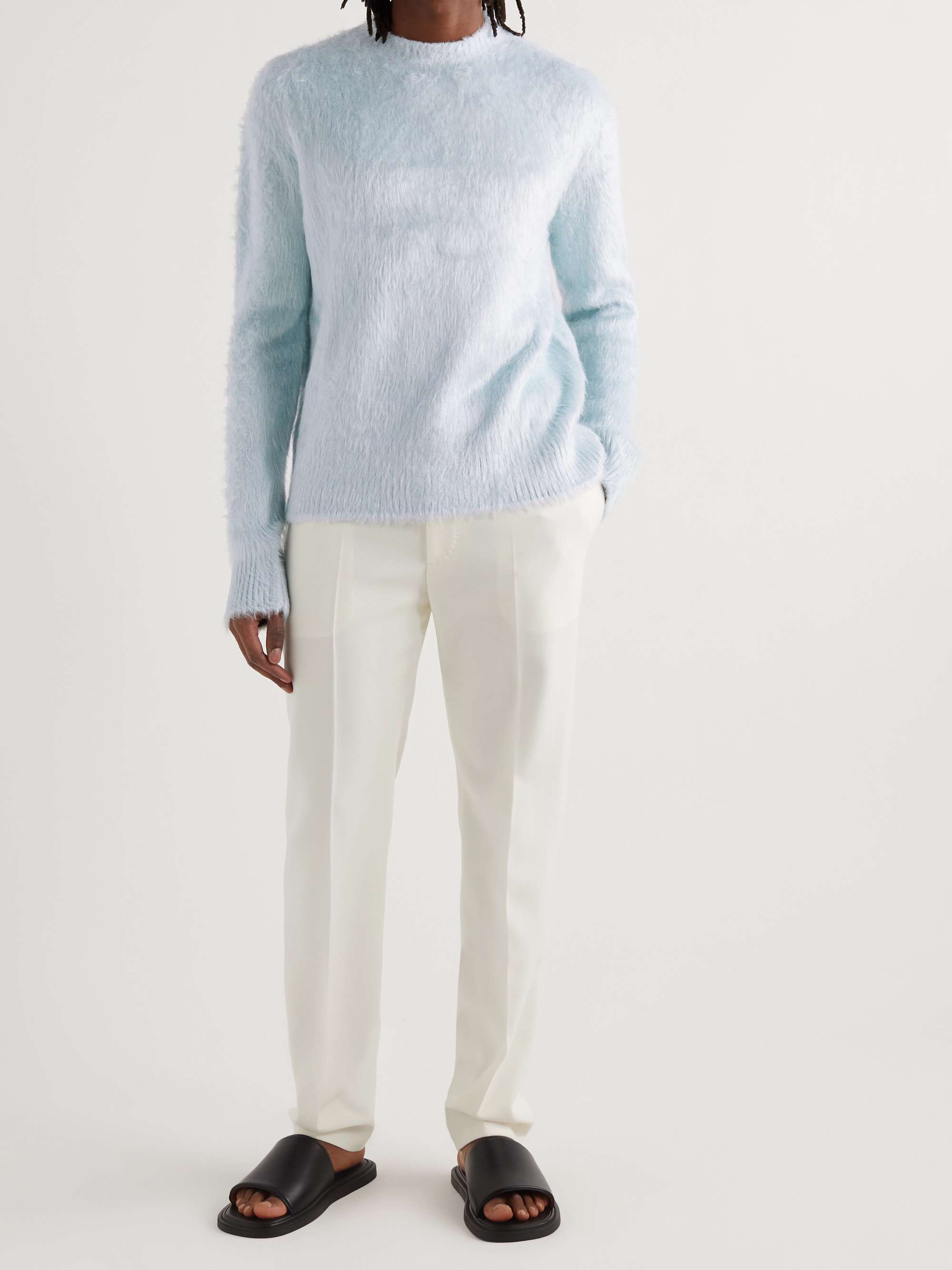JIL SANDER Brushed-Silk Sweater