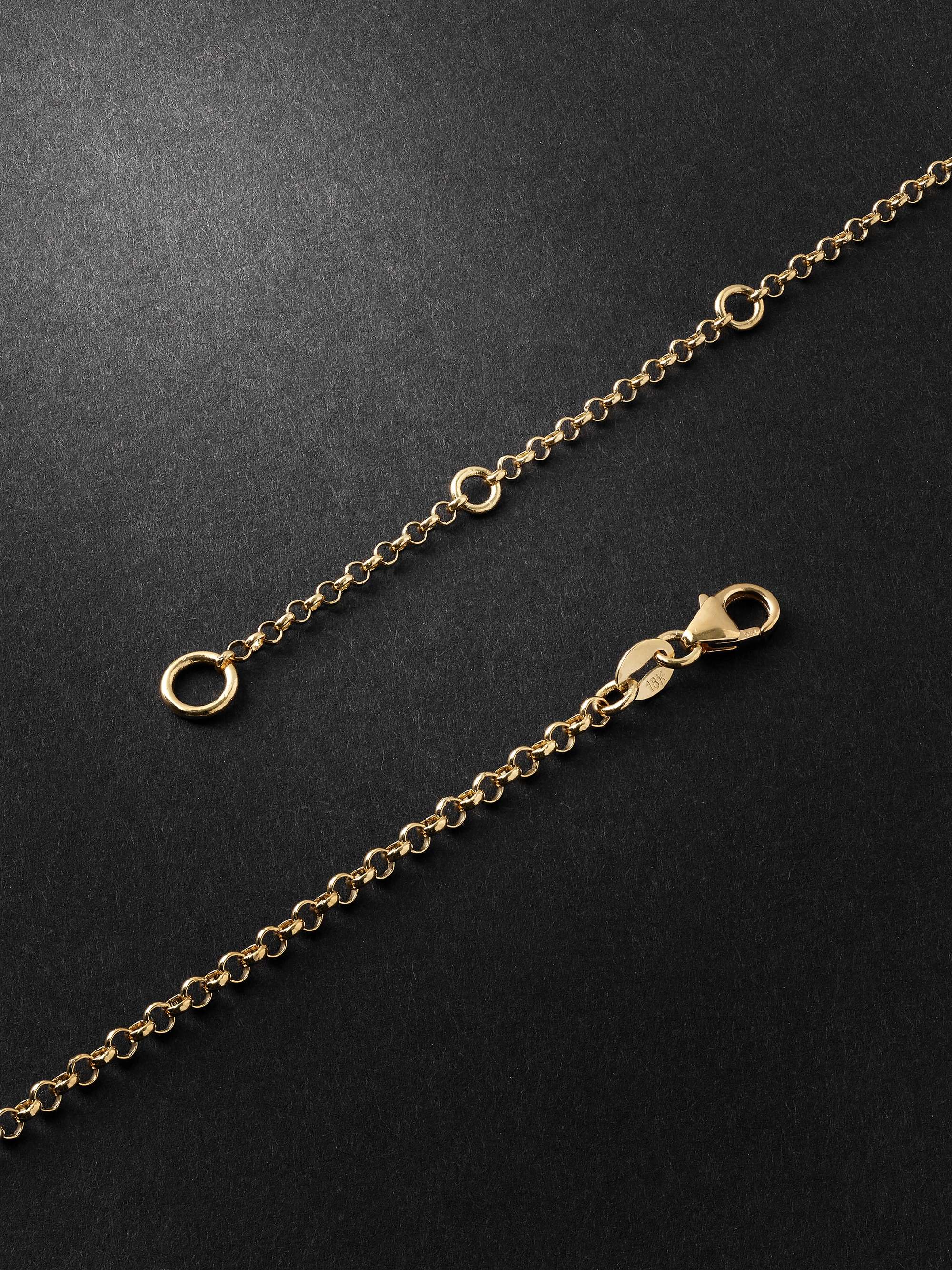 FOUNDRAE Course Correction Gold, Diamond and Enamel Necklace