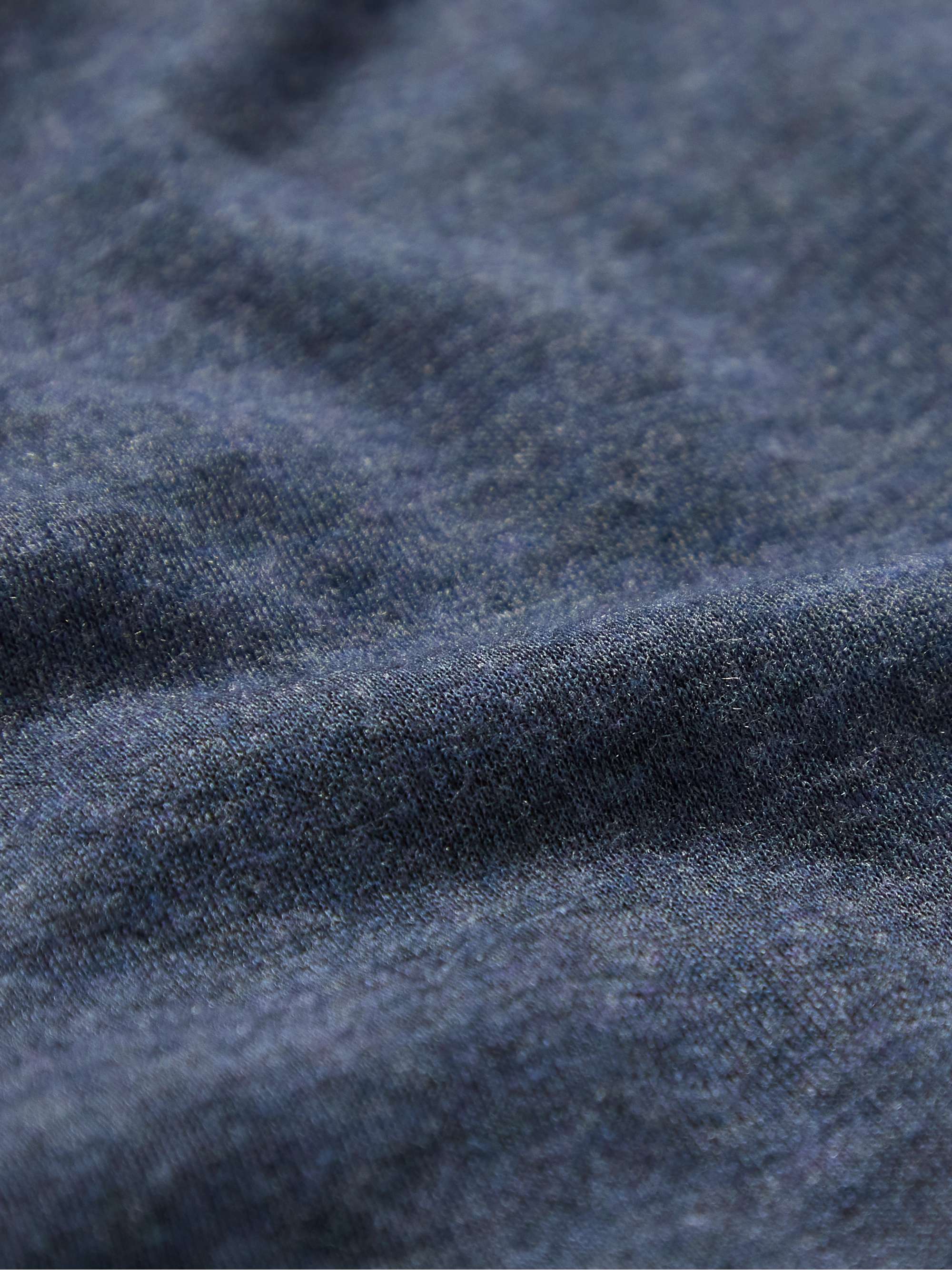 FAHERTY Pima Cotton and Modal-Blend Henley T-Shirt