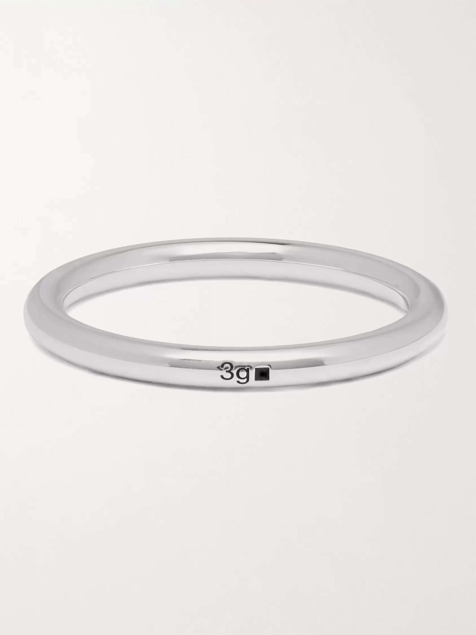 LE GRAMME Le 3 Polished Sterling Silver Ring