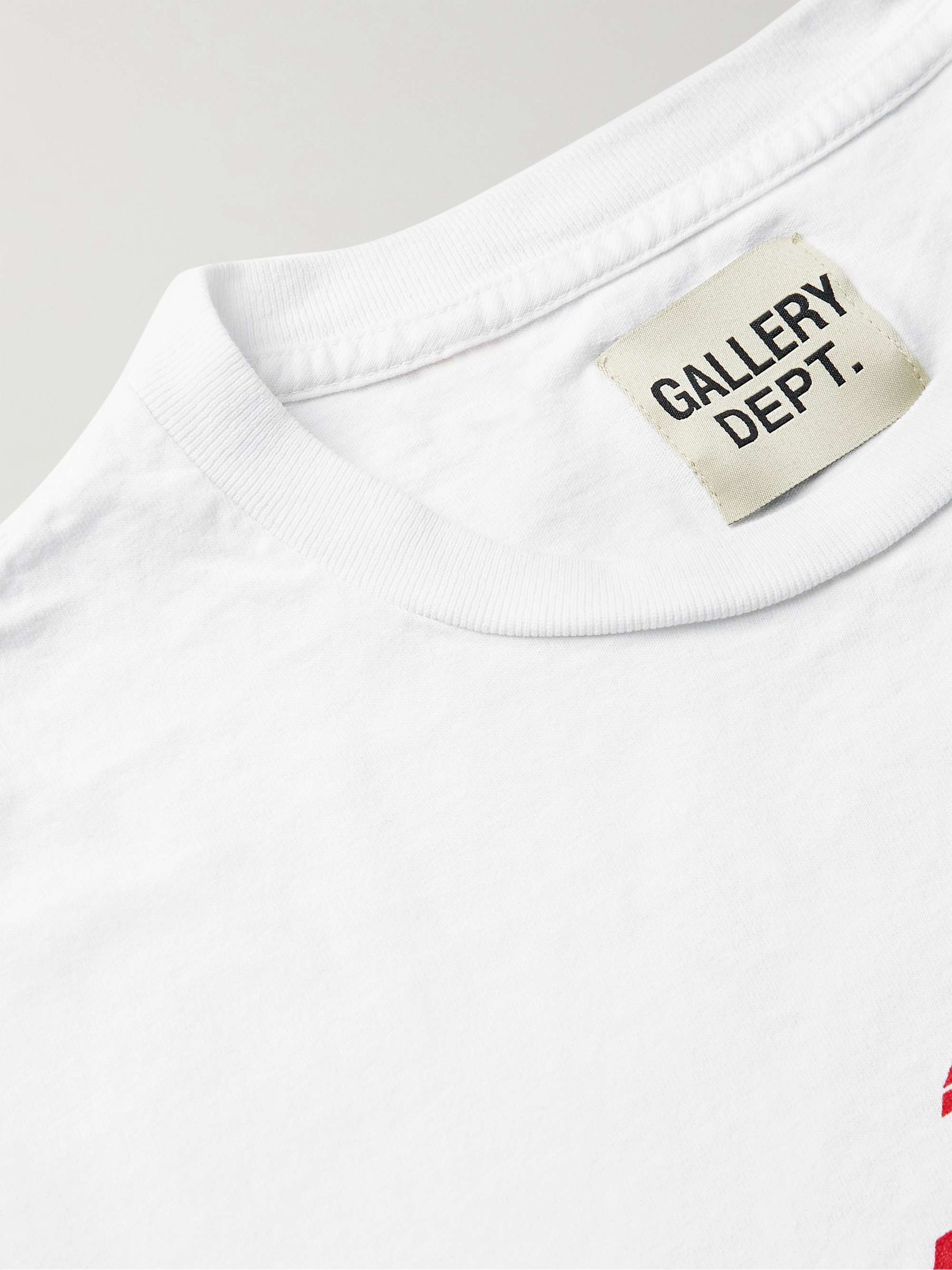 GALLERY DEPT. ATK Printed Cotton-Jersey T-Shirt