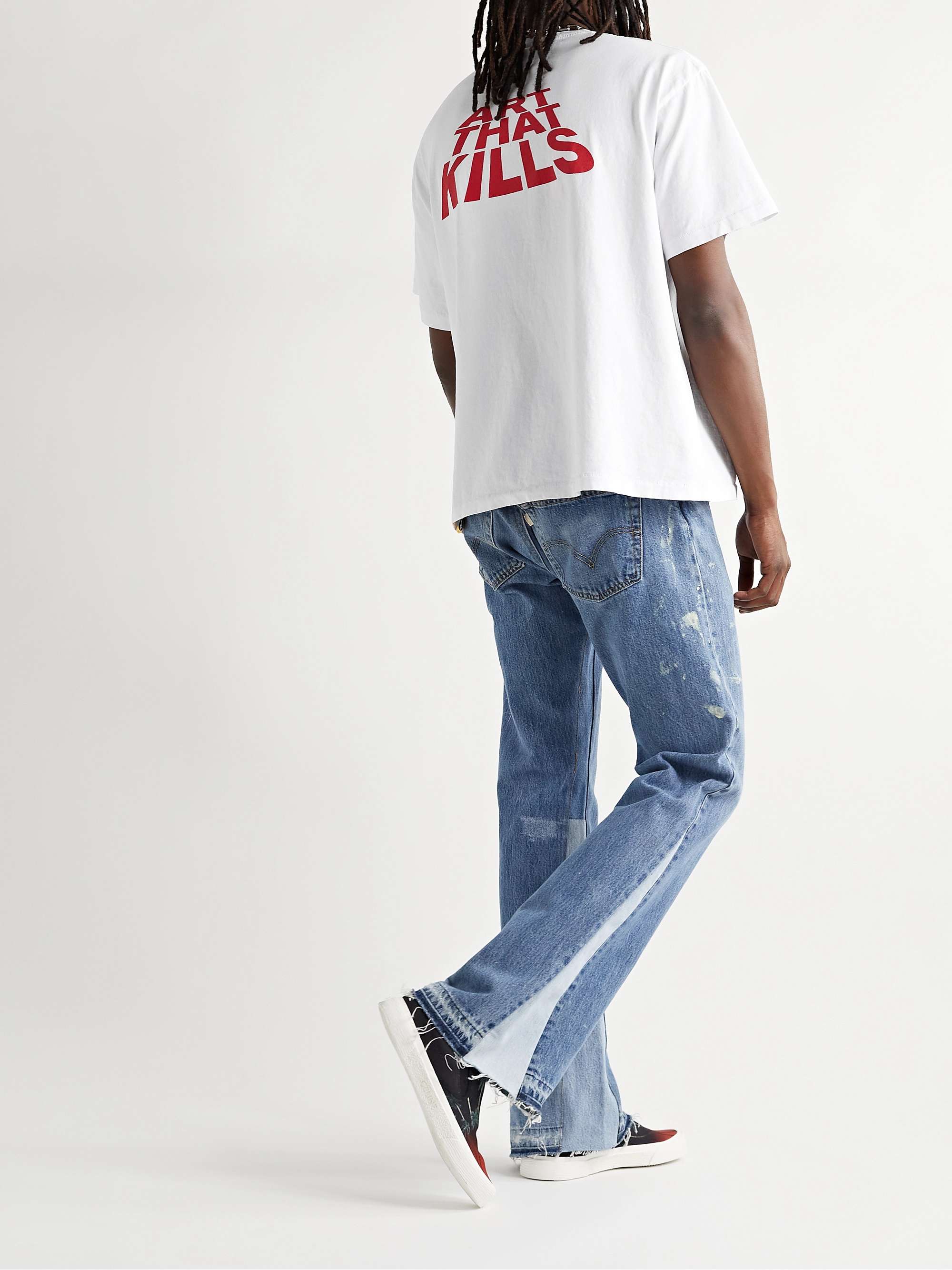 GALLERY DEPT. ATK Printed Cotton-Jersey T-Shirt