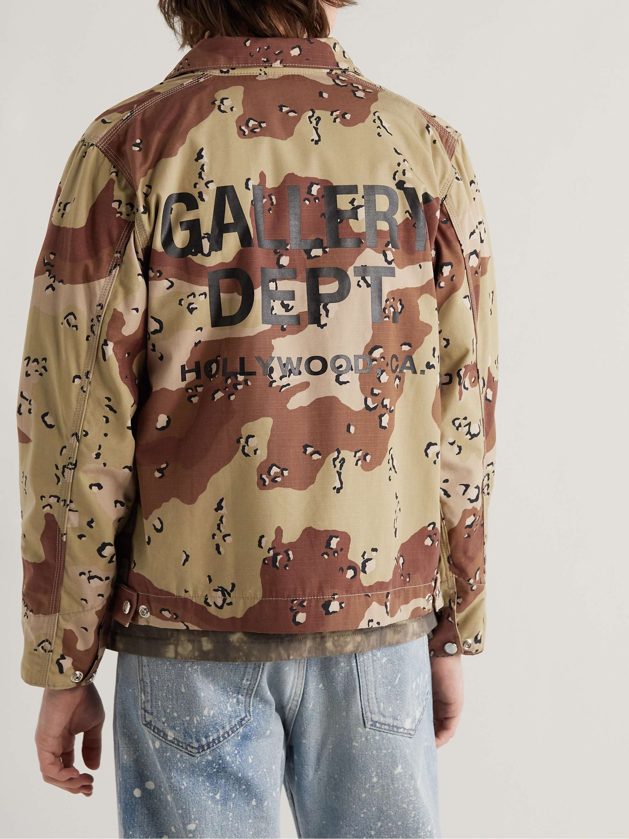 GALLERY DEPT. Montecito Camouflage-Print Cotton-Ripstop Jacket
