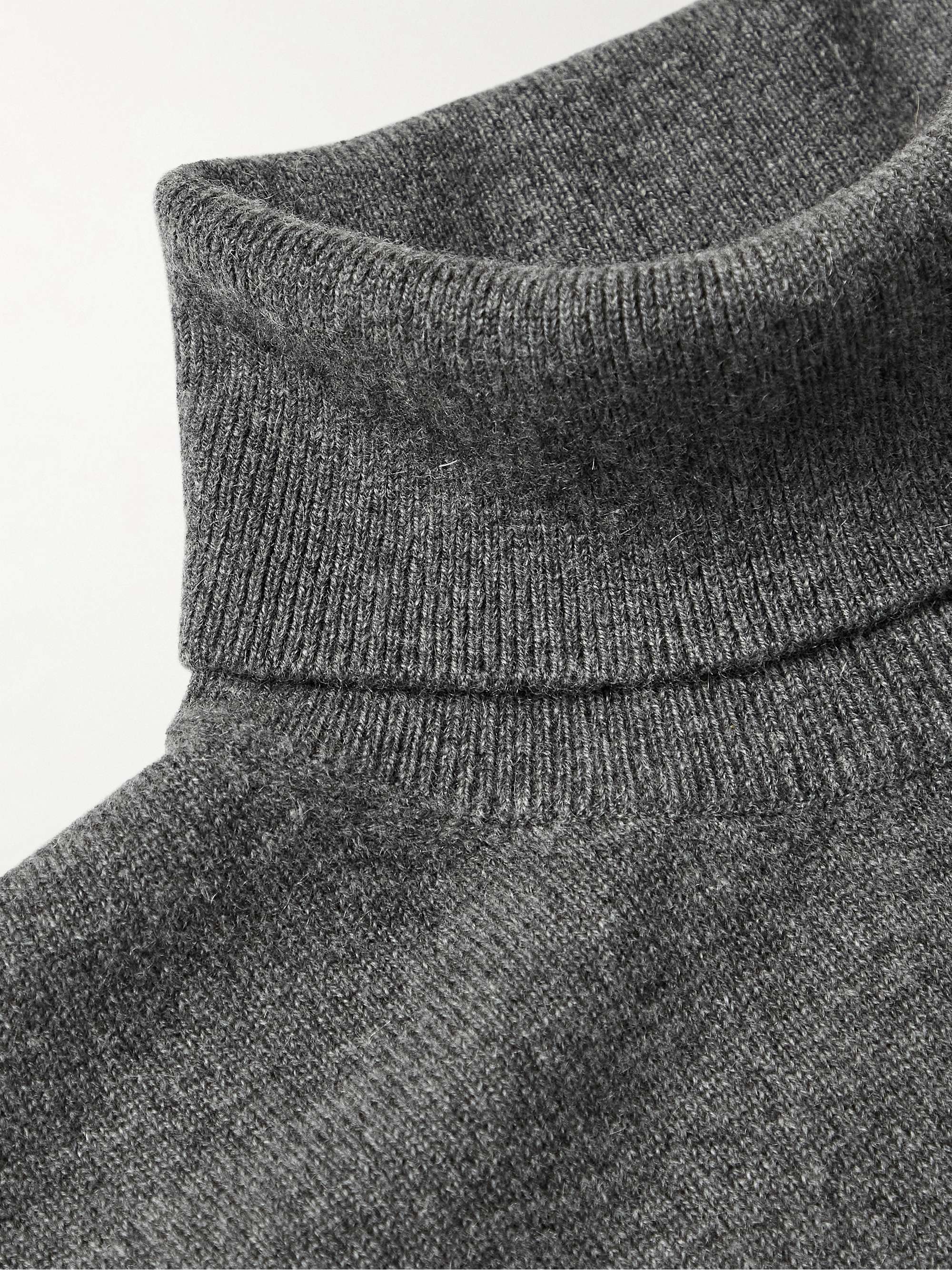 CLUB MONACO Recycled Cashmere Rollneck Sweater