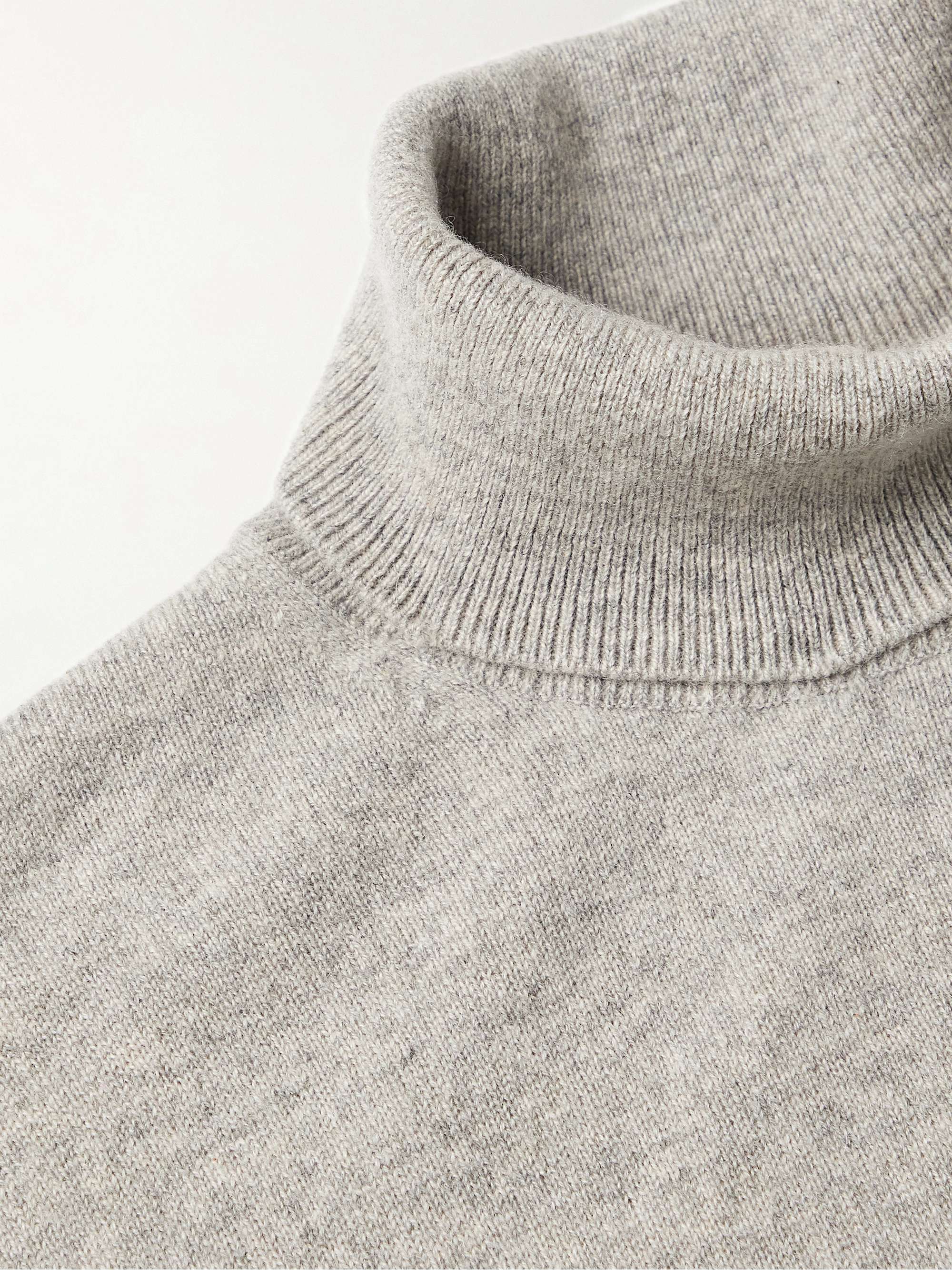 CLUB MONACO Recycled Cashmere Rollneck Sweater